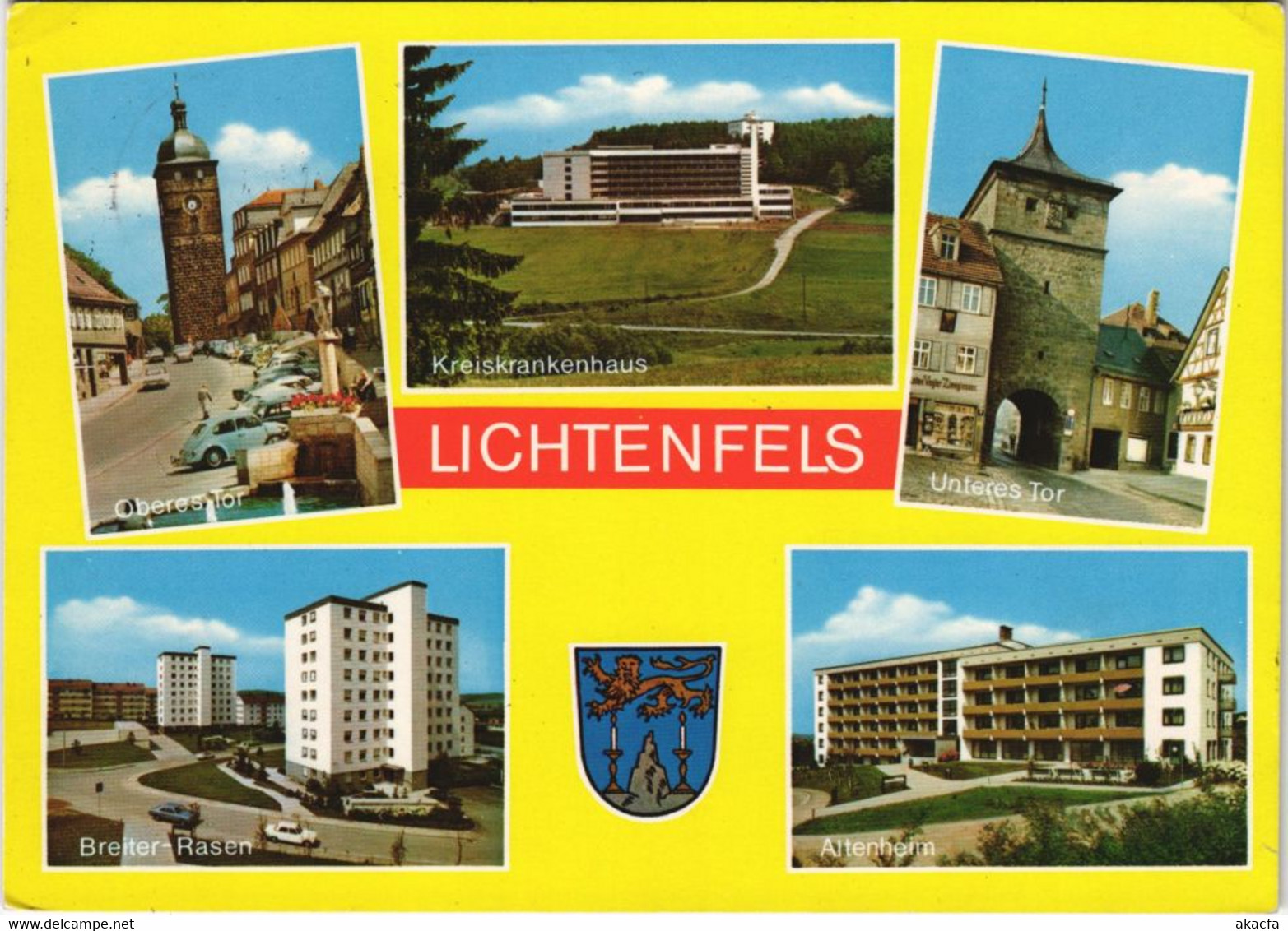 CPA AK Lichtenfels Souvenir GERMANY (1109278) - Lichtenfels