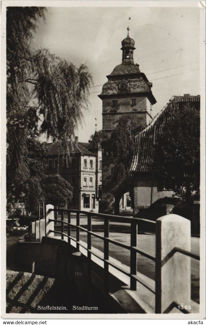 CPA AK Staffelstein Stadtturm GERMANY (1109289) - Staffelstein