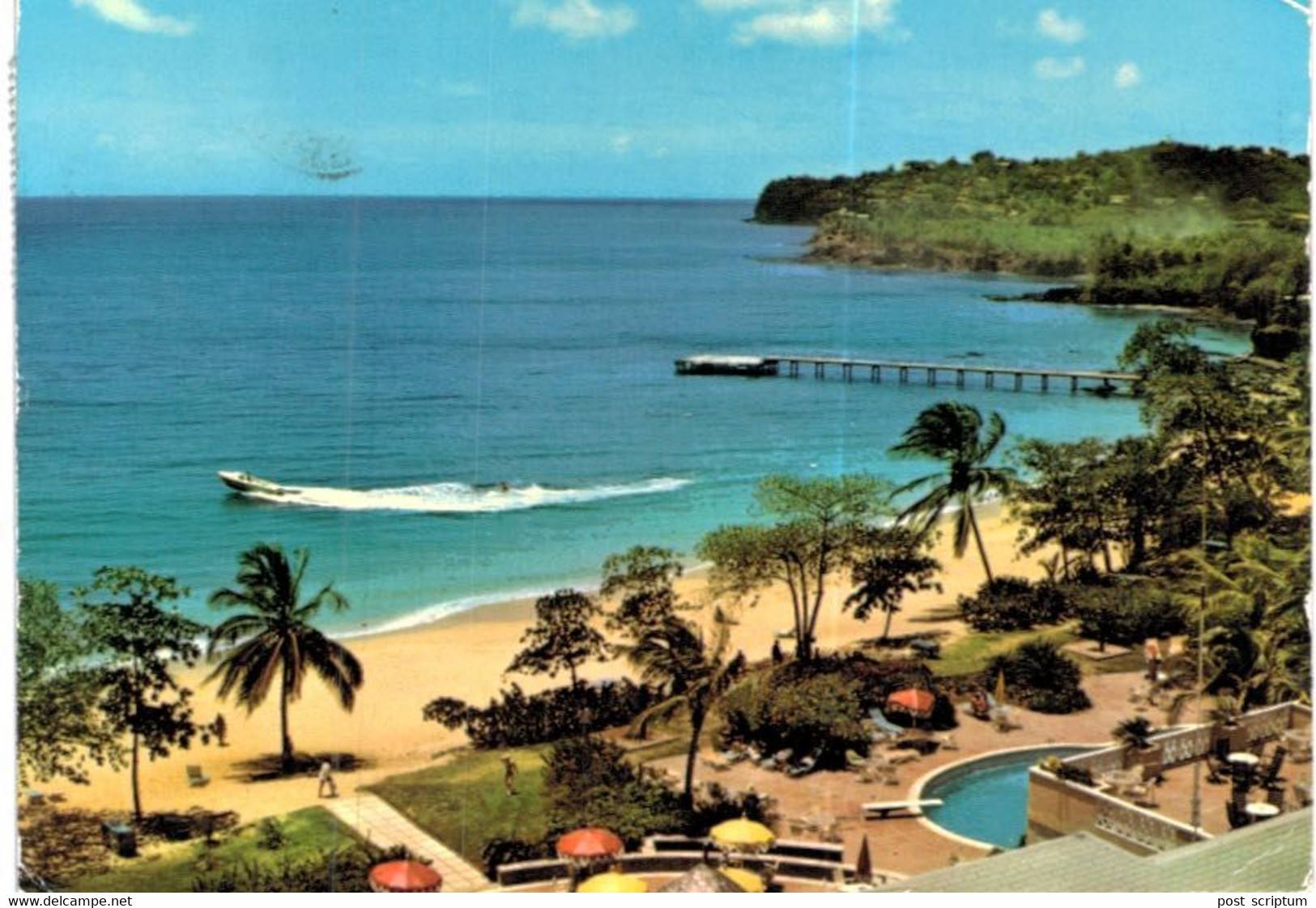 Amérique - St Lucia -castries - LA Toc Bay From Hotel - Sainte-Lucie