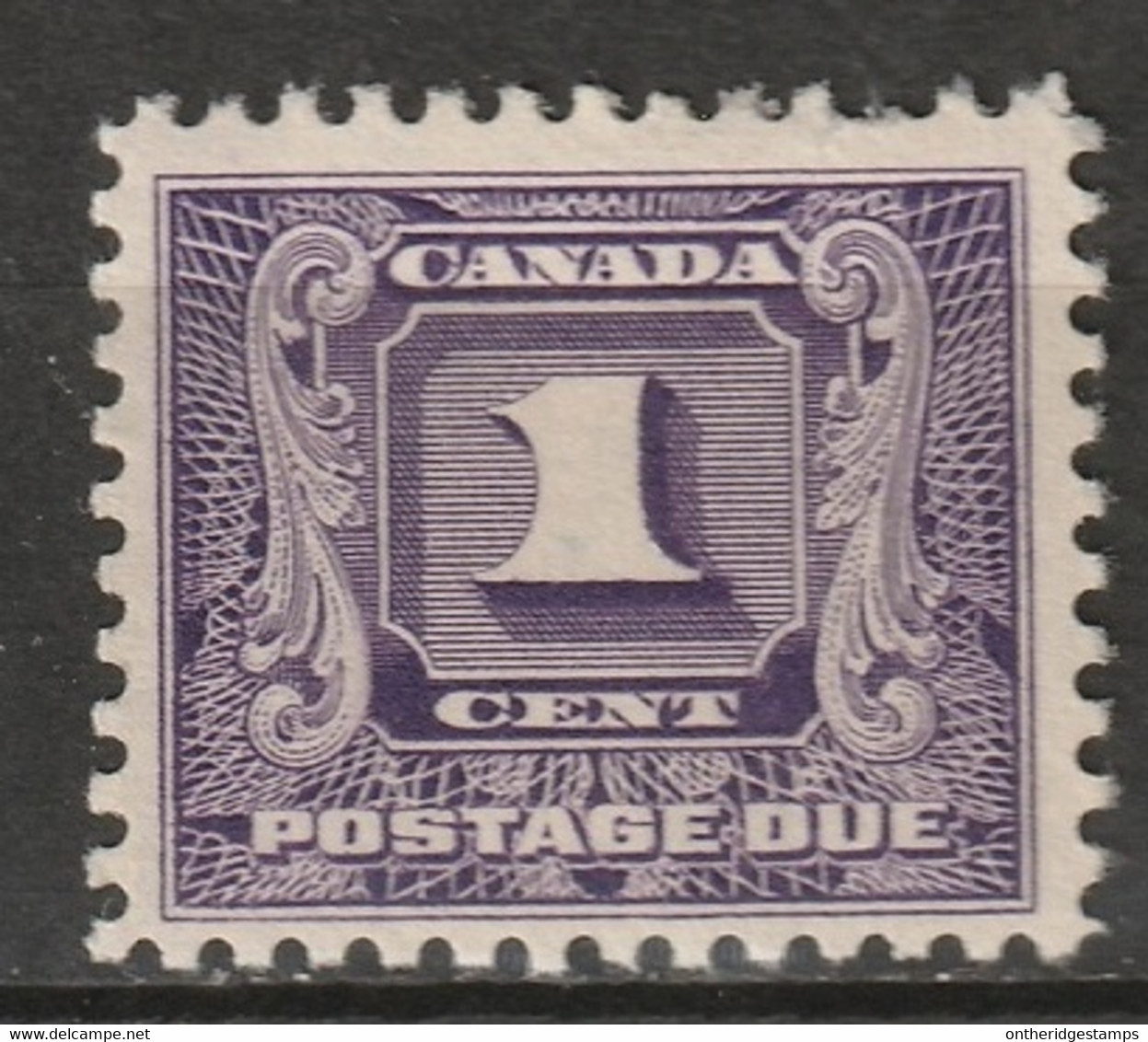 Canada 1930 Sc J6  Postage Due MNH** Torn Perf - Portomarken