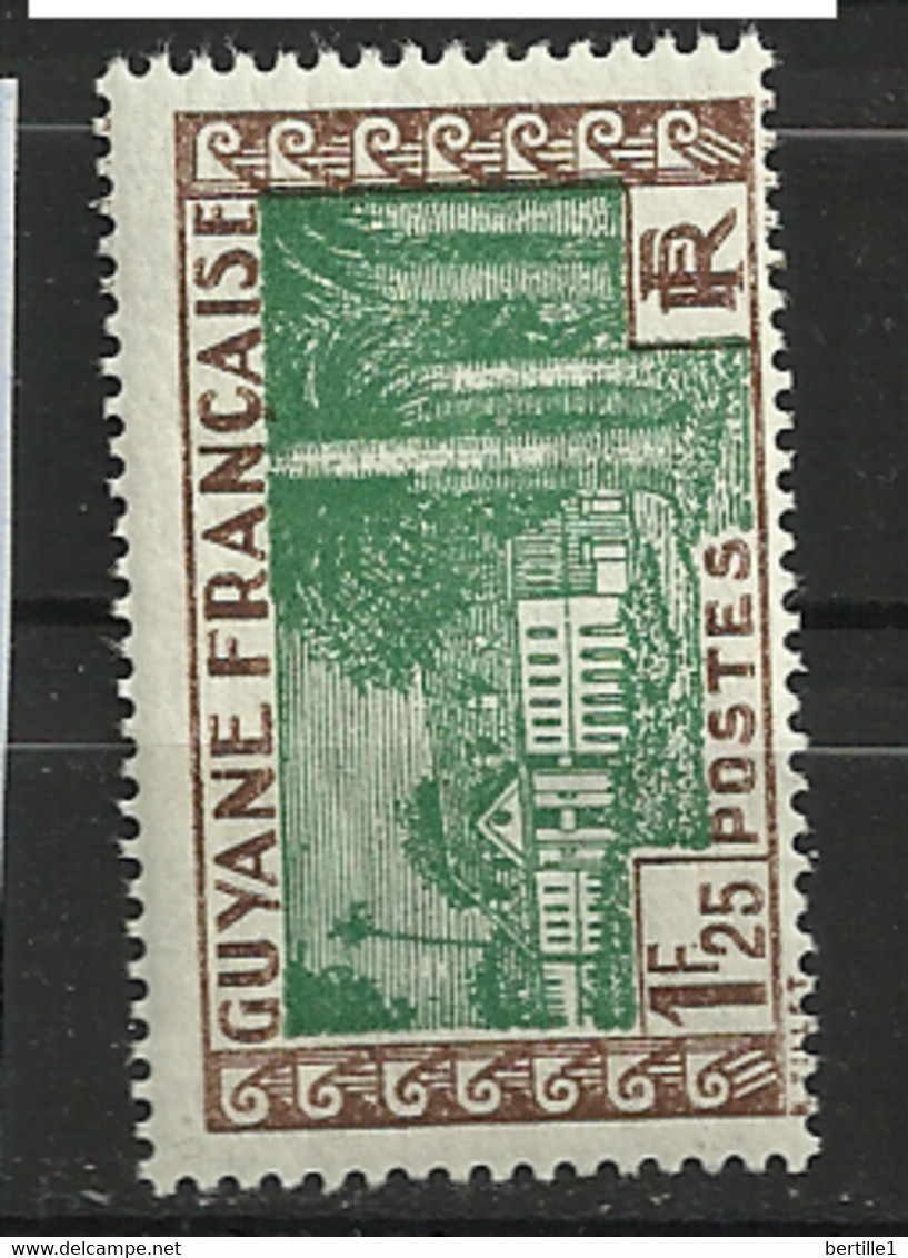 GUYANE           N°  YVERT  :   126 A   NEUF AVEC  CHARNIERES      ( CH  4 / 18  ) - Unused Stamps