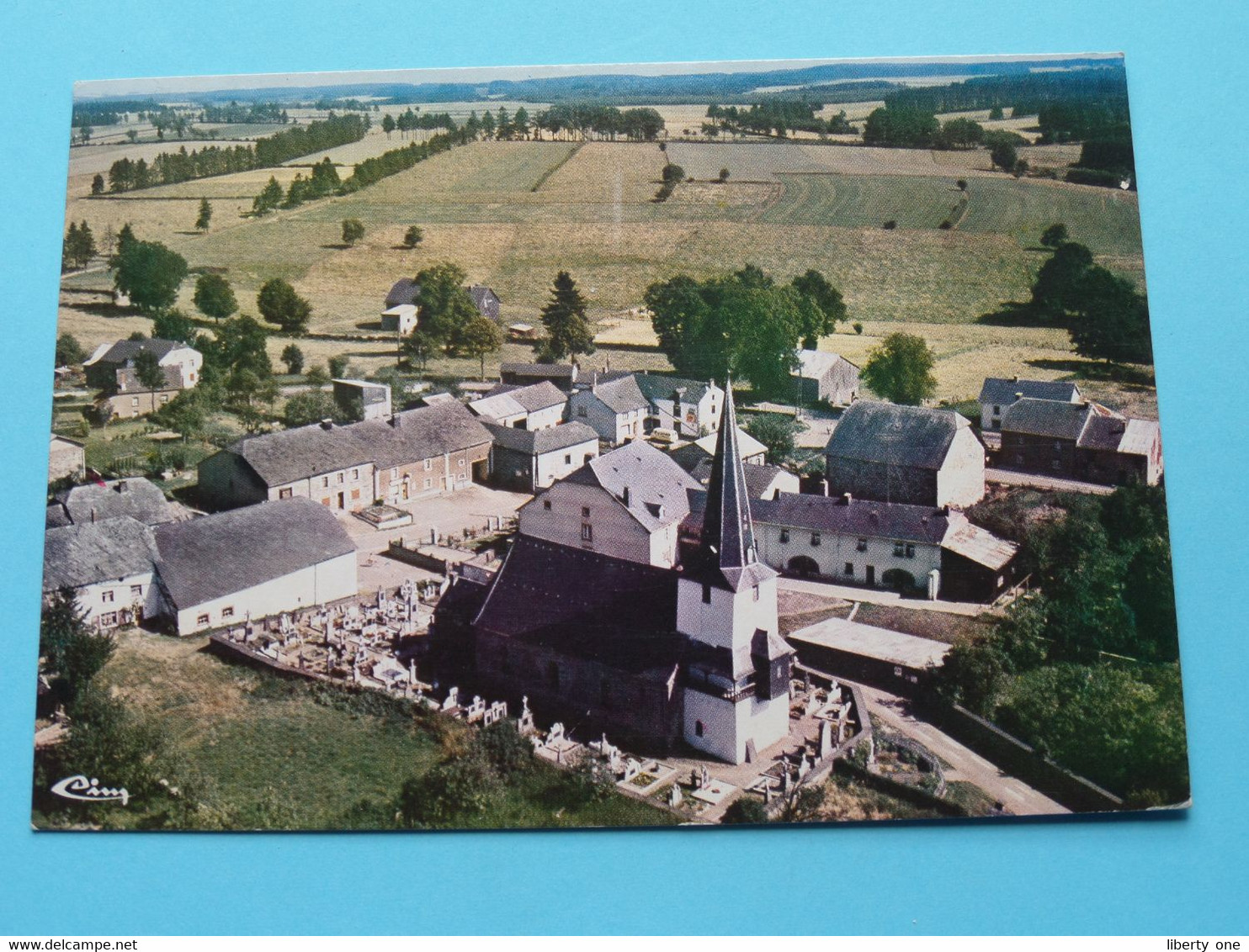 BEHO Vue Aèrienne - L'Eglise ( C.I.M. ) Anno 1986 ( Zie/voir Scan ) ! - Gouvy