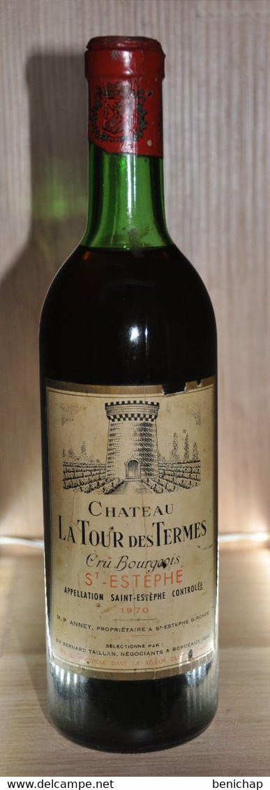 Vins Collection - Château La Tour Des Termes - Cru Bourgeois - St-Estephe - 1970 - Vin