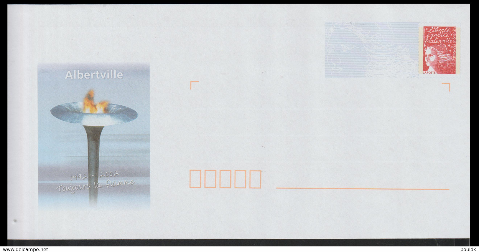 France Postal Stationary Ten Years After 1992 Albertville Olympic Games - Mint (LG24) - Winter 1992: Albertville