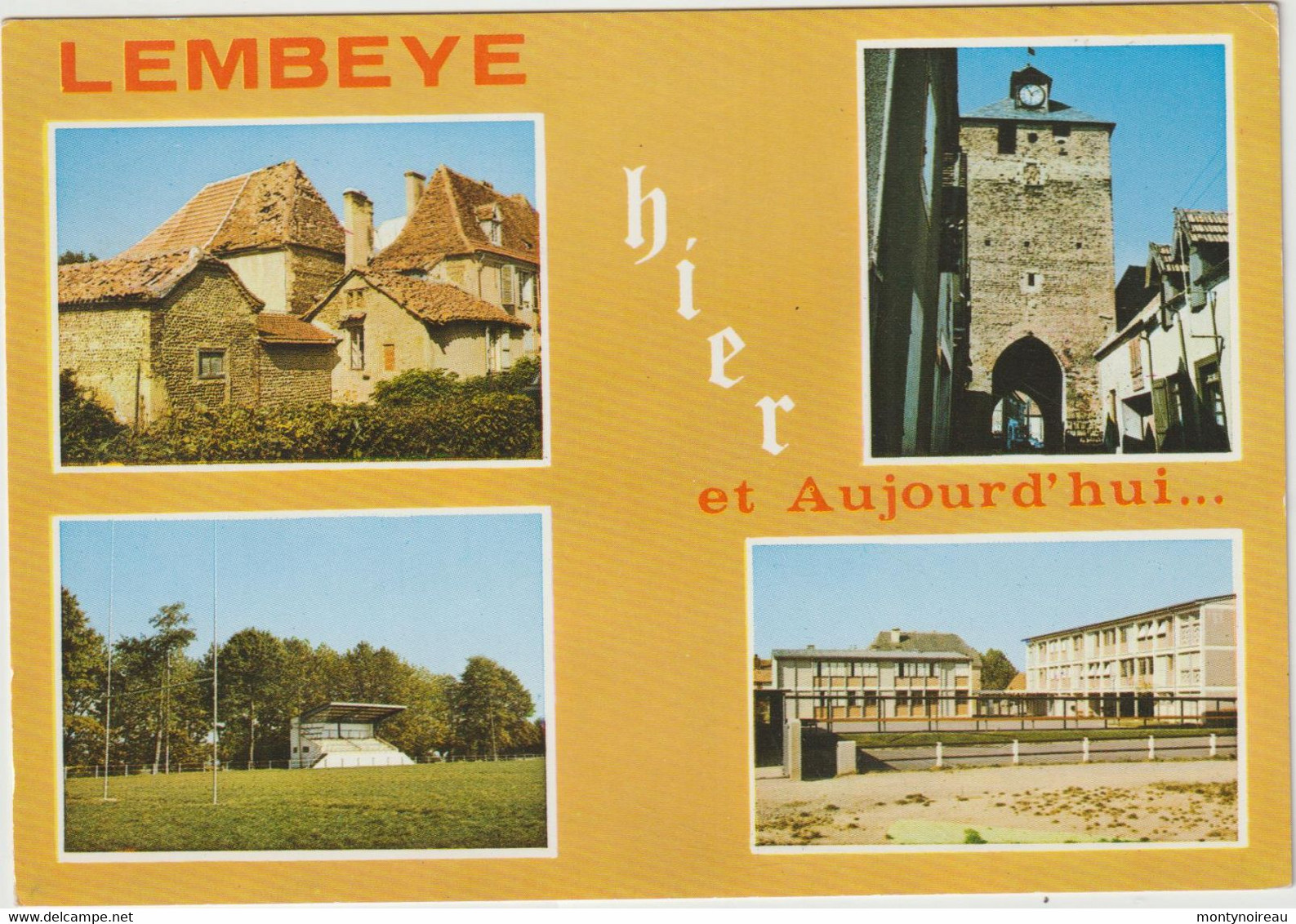 Pyrénées  Atlantique     :   LEMBEYE  : Vues - Lembeye