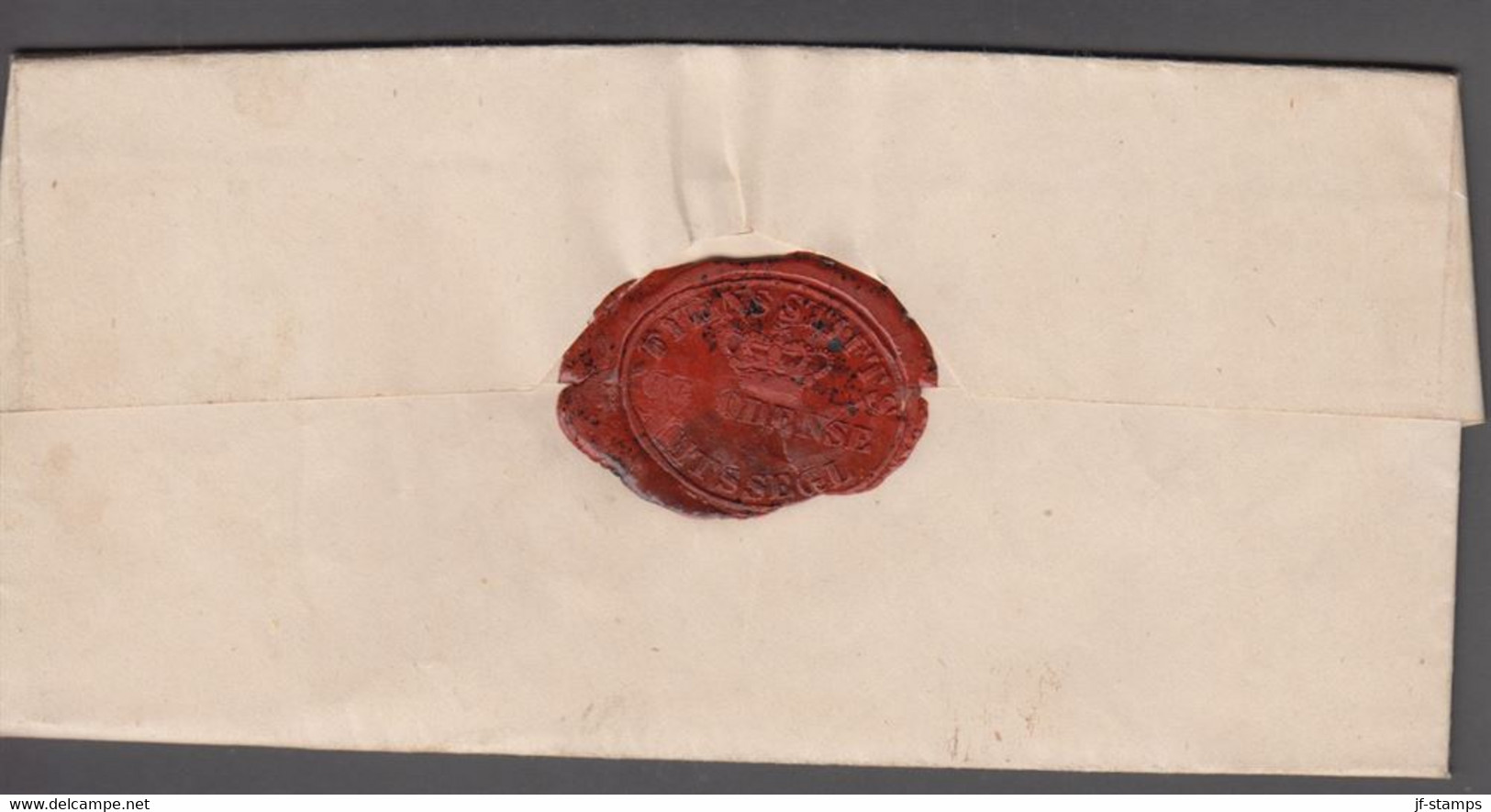 1849. DANMARK. Nice Cover To Gjeldsted Og Rörup Sogneraad, Assens. Reverse Read Seal ... () - JF421539 - ...-1851 Prefilatelia