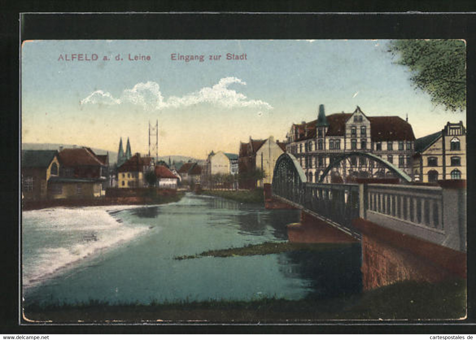 AK Alfeld A.d. Leine, Eingang Zur Stadt - Alfeld