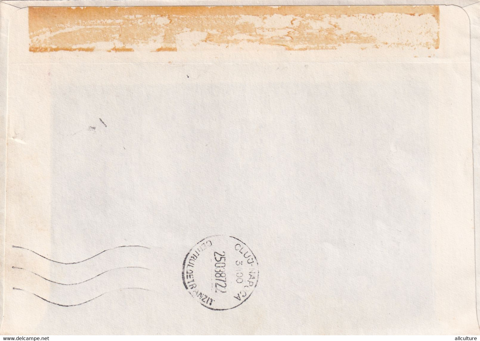 A9404- LETTER FROM FONTENAY 1987 REPUBLIK FRANCAISE USED STAMPS ON COVER SENT TO CLUJ NAPOCA  ROMANIA - Covers & Documents
