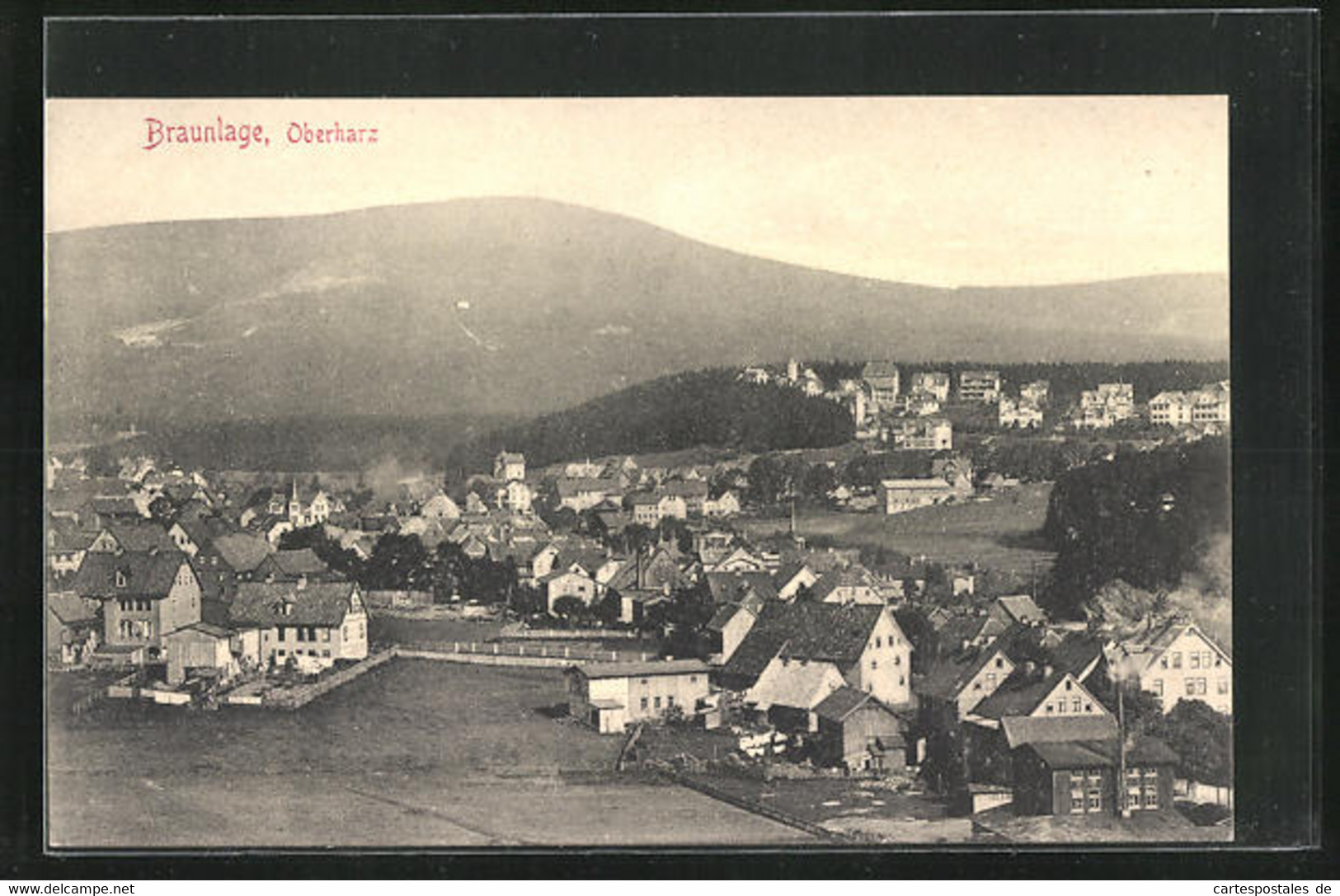 AK Braunlage / Oberharz, Totalansicht - Oberharz