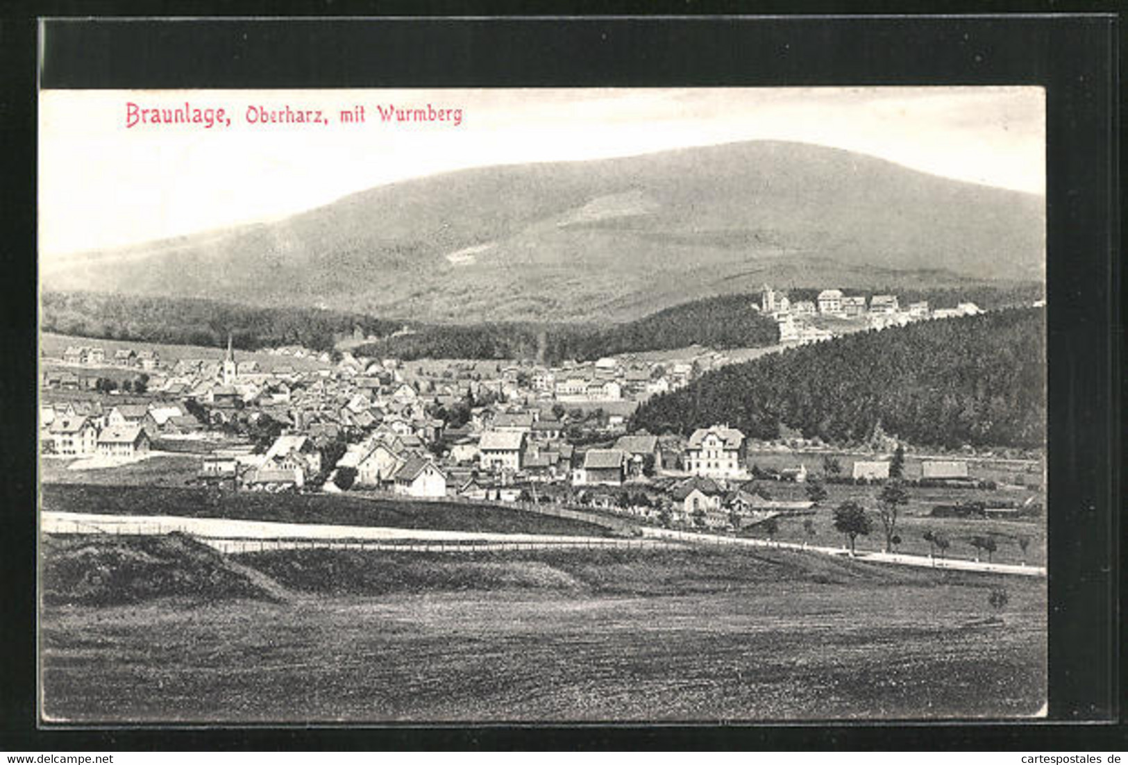 AK Braunlage / Oberharz, Ortspanorama - Oberharz