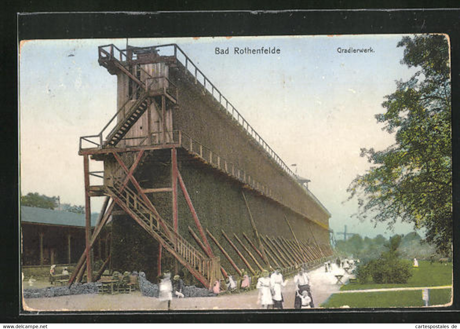 AK Bad Rothenfelde, Partie Am Gradierwerk - Bad Rothenfelde