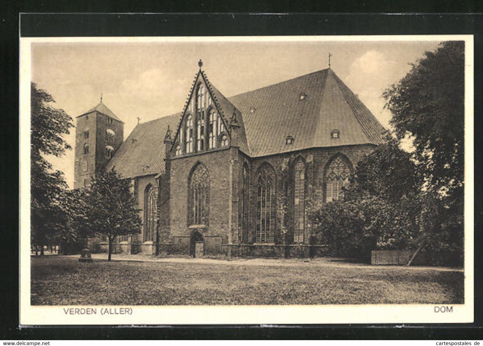 AK Verden /Aller, Blick Zum Dom - Verden