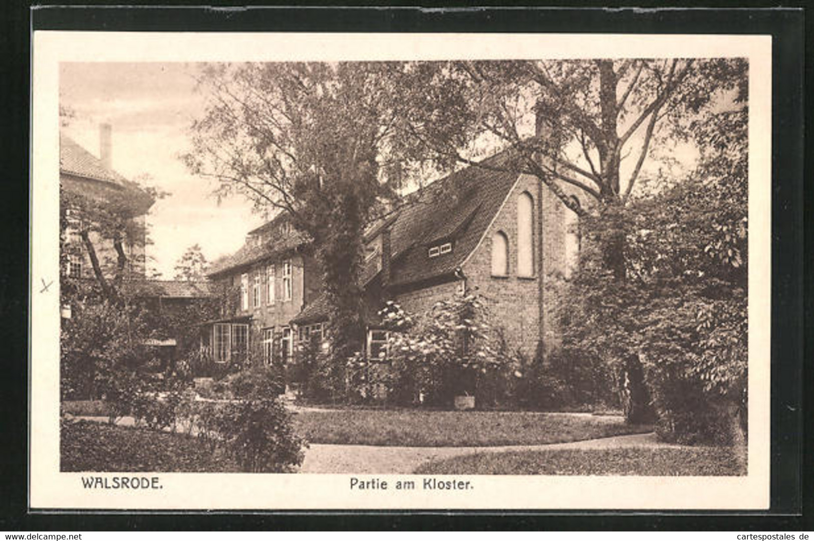 AK Walsrode, Partie Am Kloster - Walsrode