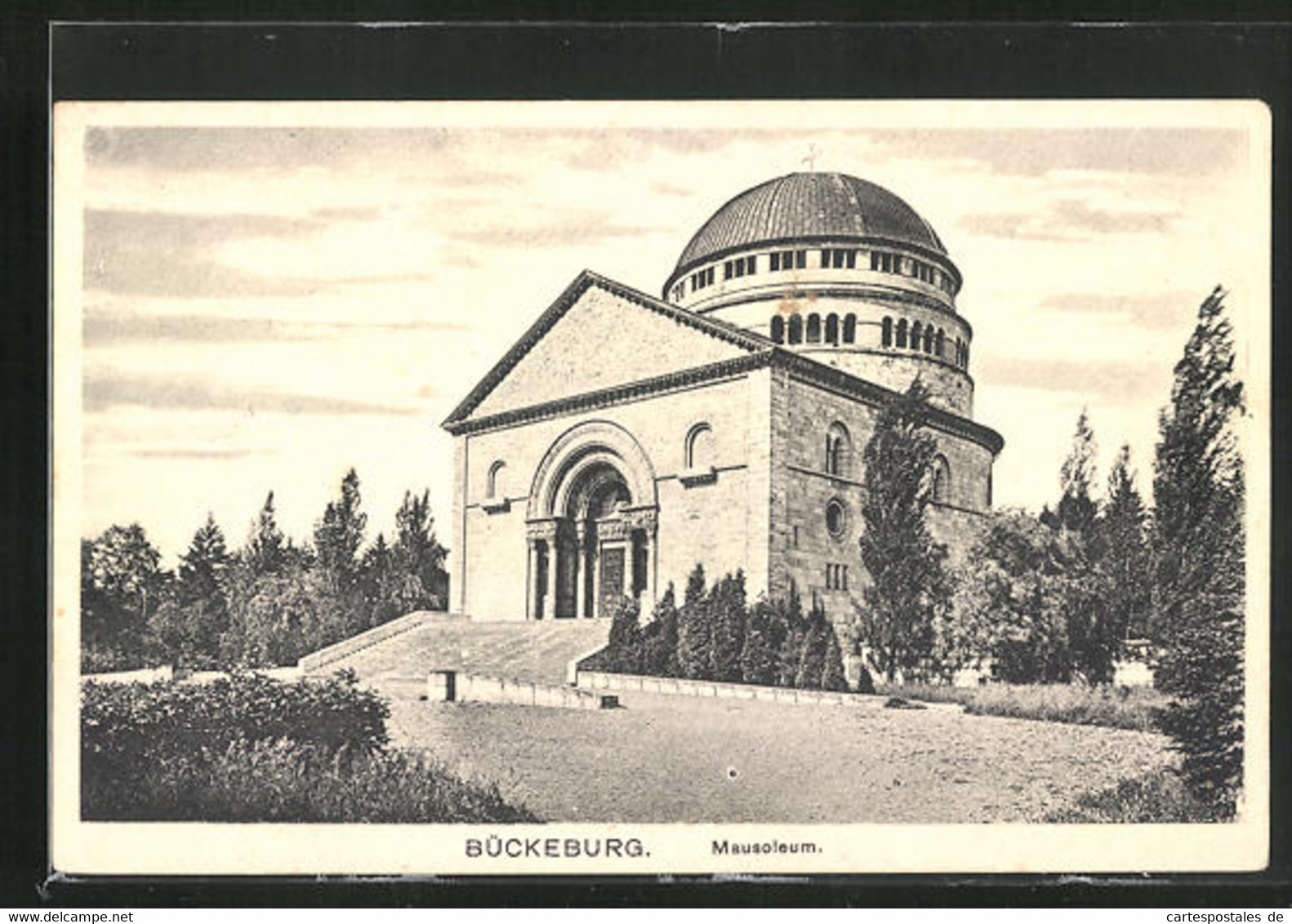 AK Bückeburg, Blick Zum Mausoleum - Bueckeburg