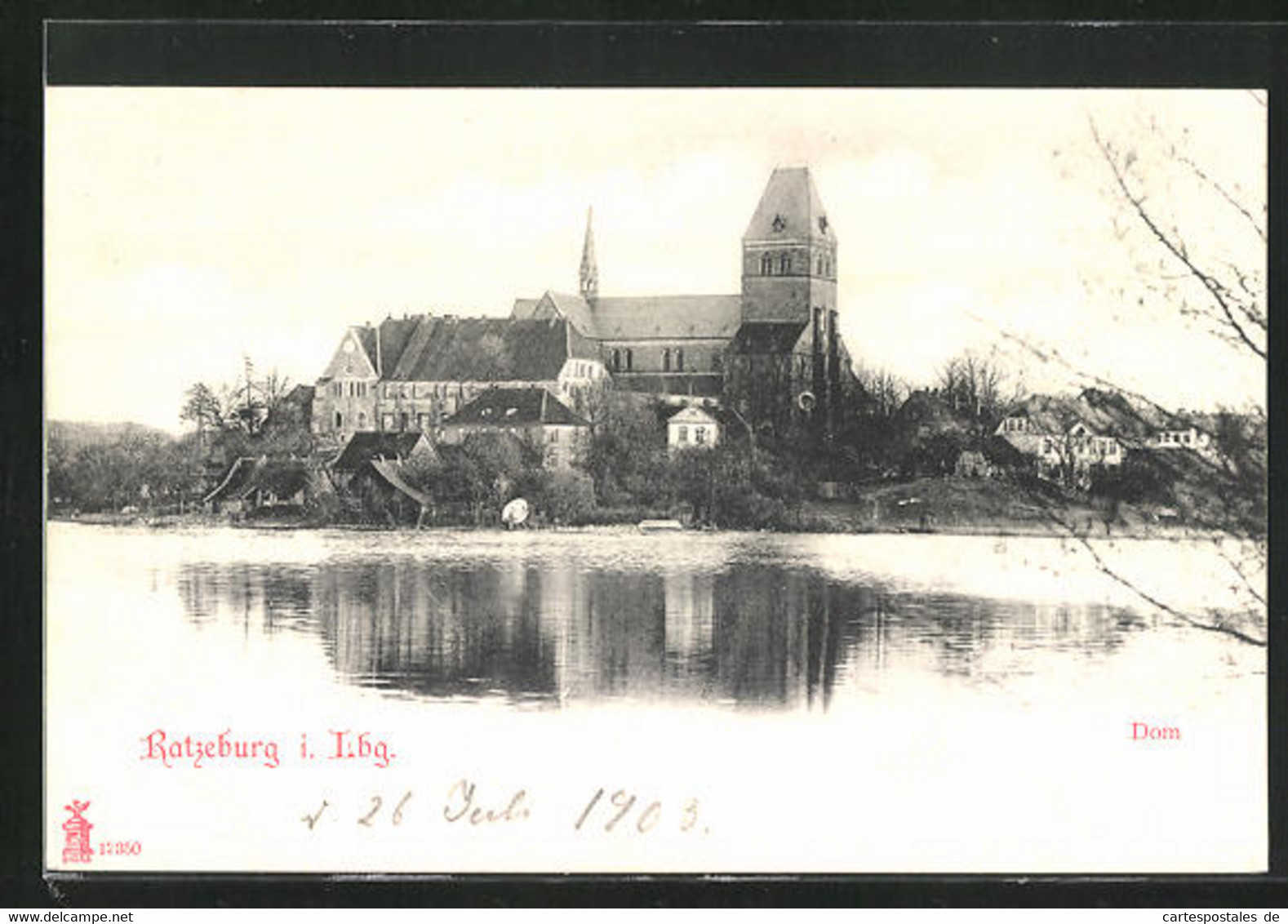 AK Ratzeburg I. Lbg., Blick Zum Dom - Ratzeburg