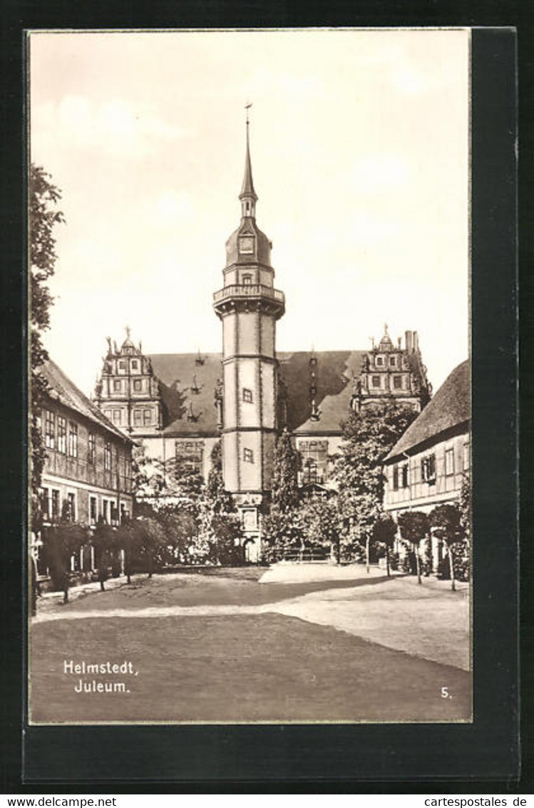 AK Helmstedt, Juleum Mit Vorplatz - Helmstedt