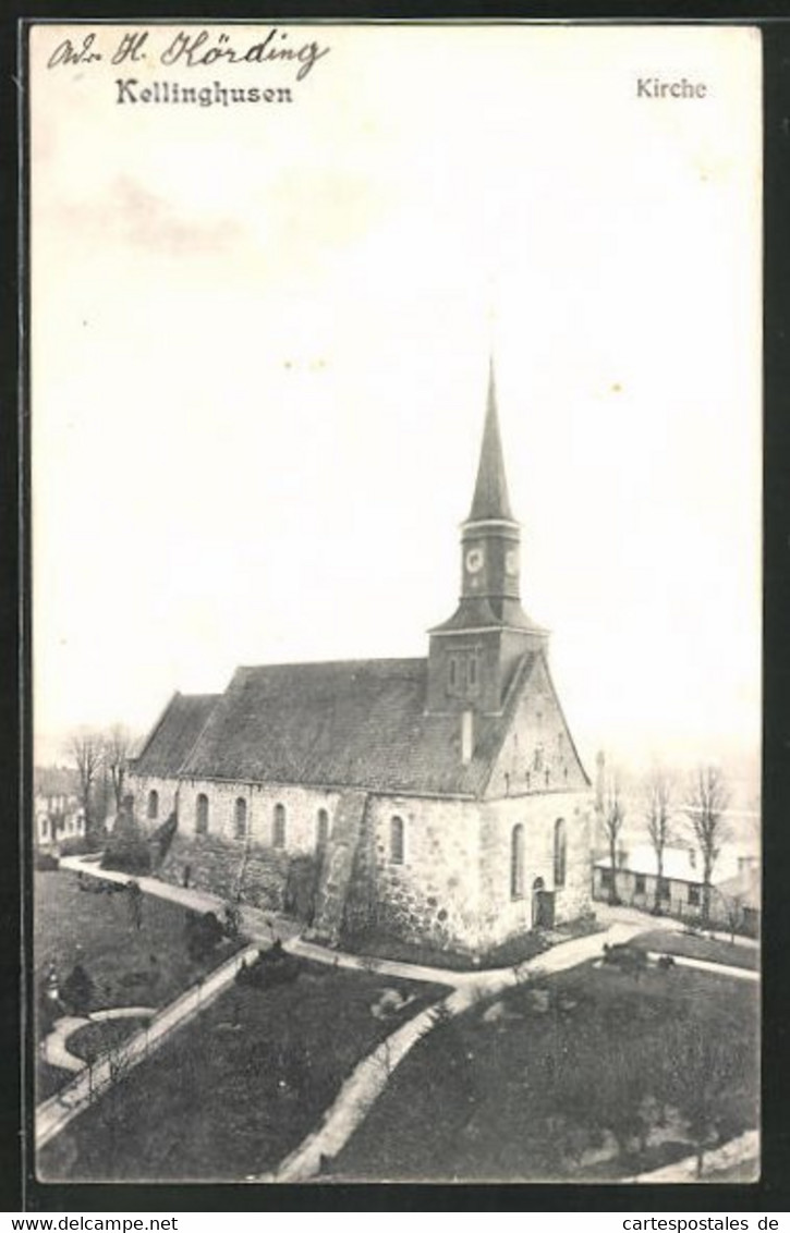 AK Kellinghusen, Ansicht Der Kirche - Kellinghusen