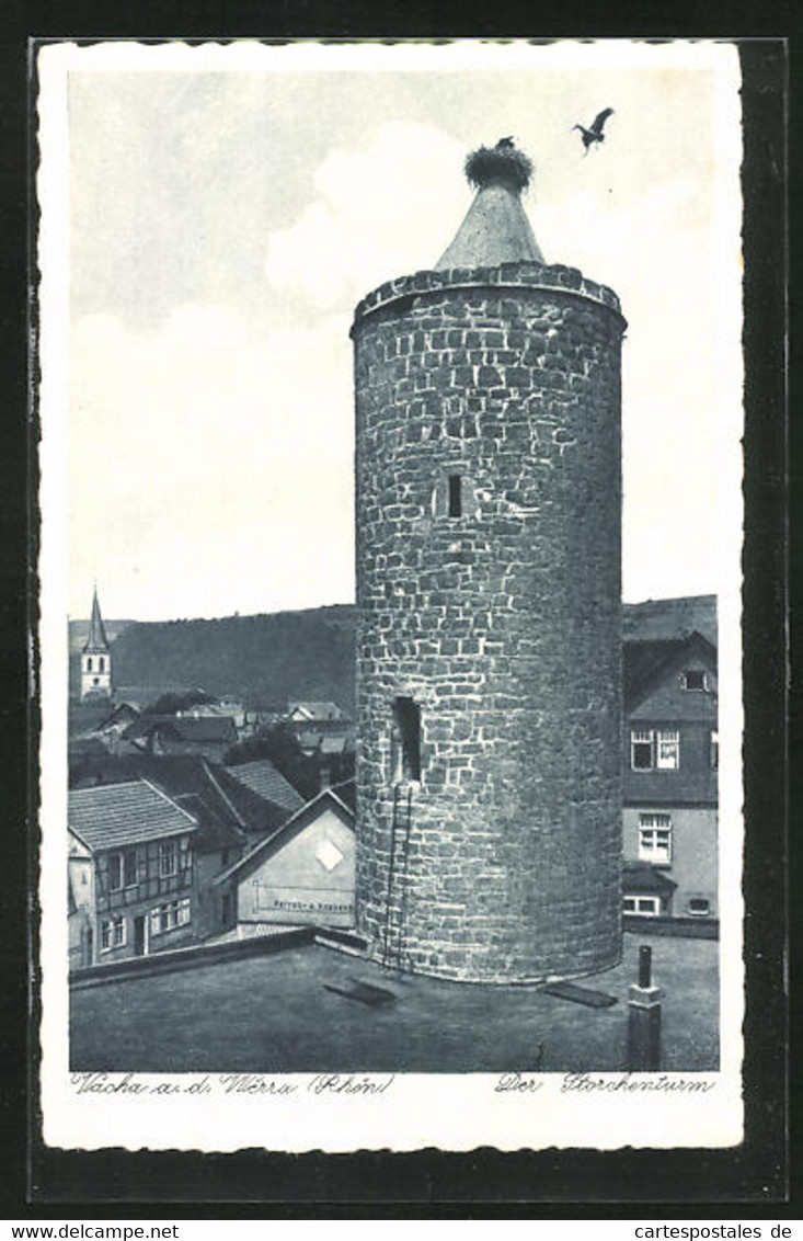 AK Vacha A. D. Werra, Storchenturm - Vacha