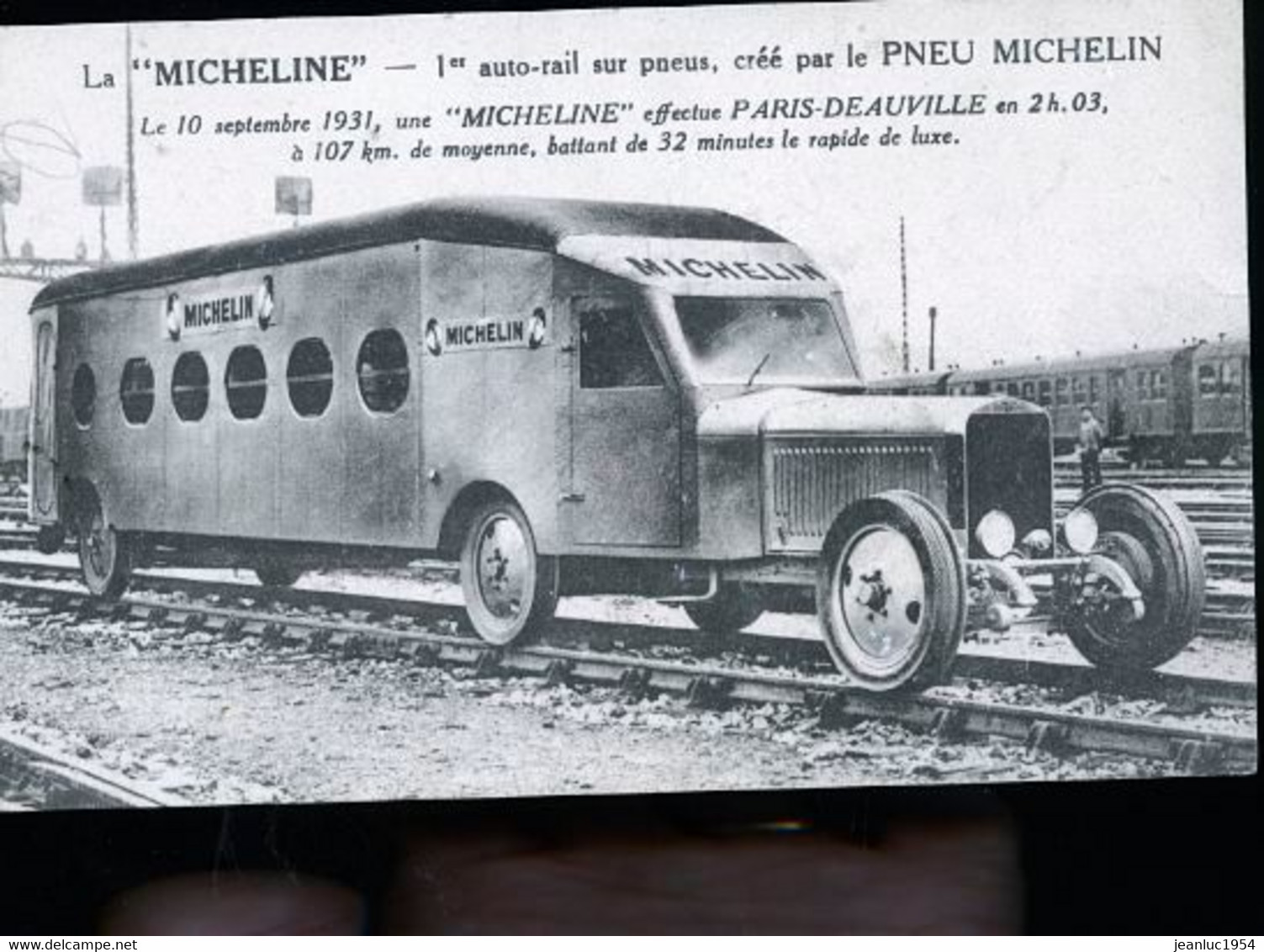 MICHELINE PARIS DEAUVILLE - Eisenbahnen