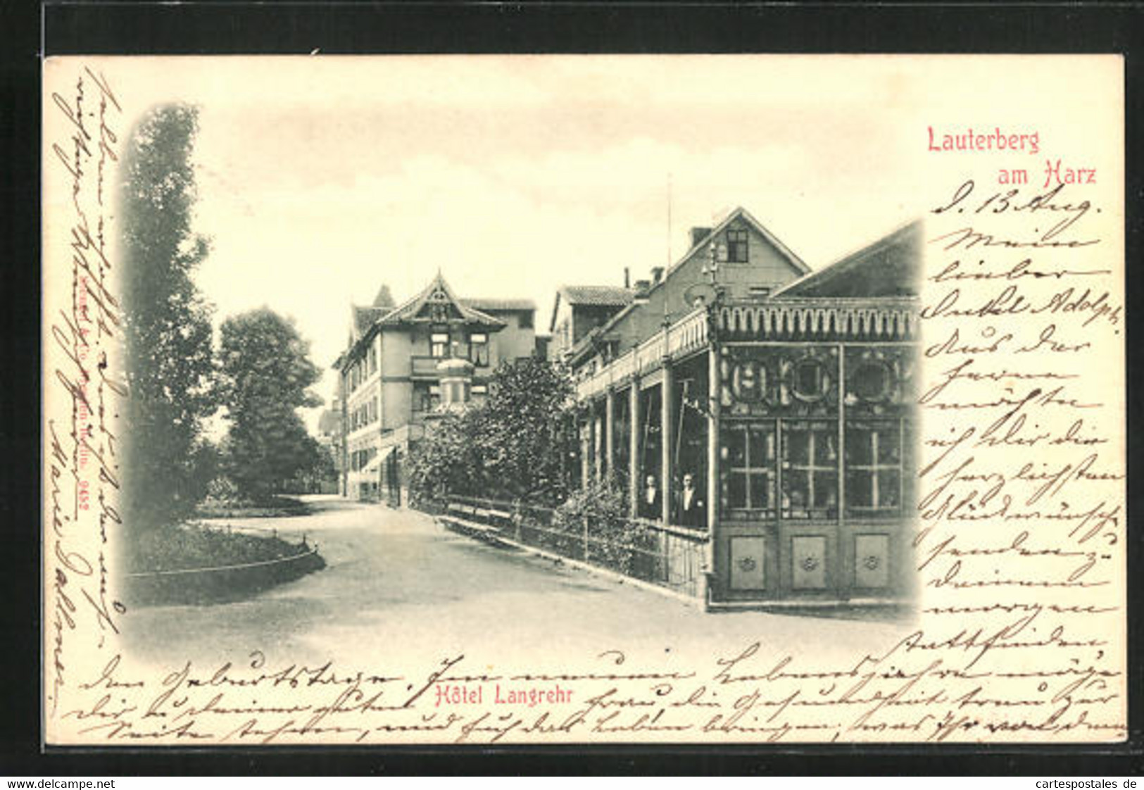 AK Lauterberg Am Harz, Hôtel Langrehr - Bad Lauterberg