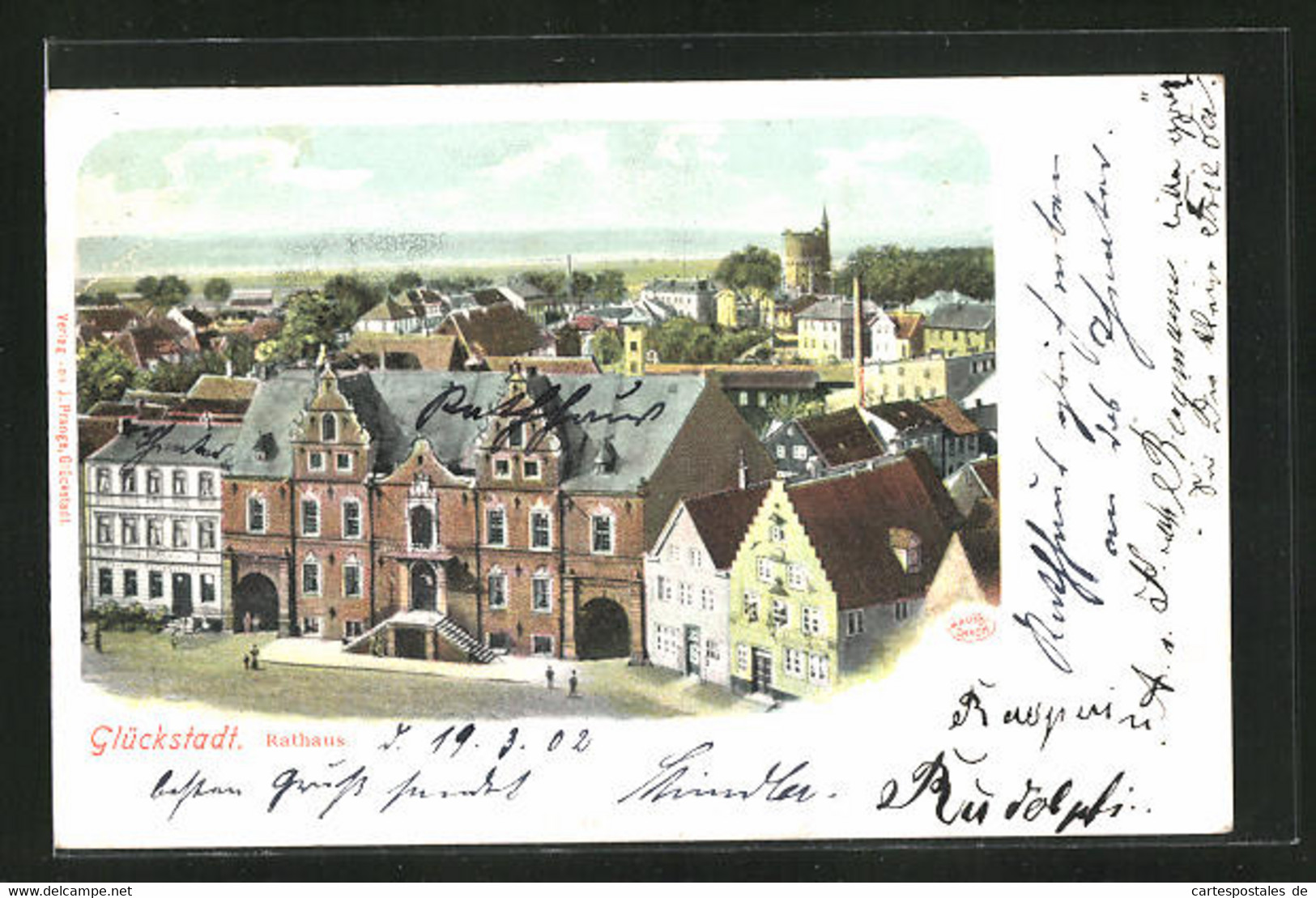 AK Glückstadt, Rathaus - Glueckstadt