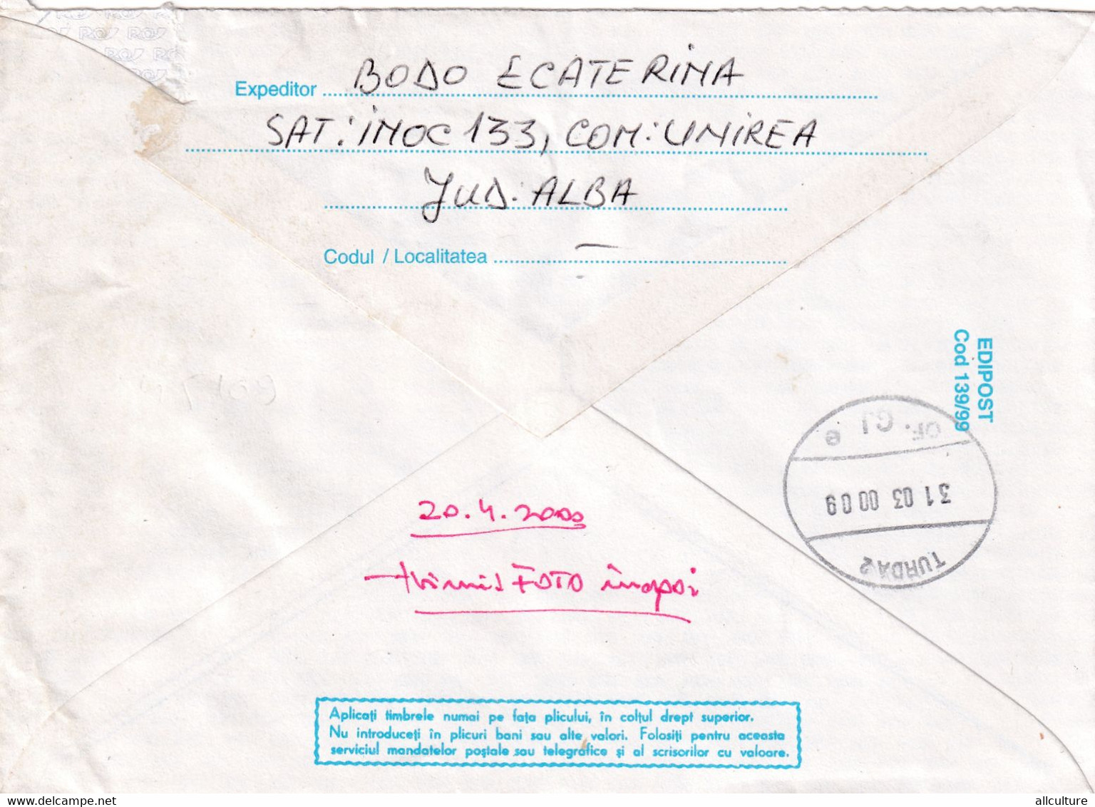 A9508-PHYLATELIC EXPO EMINESCIANA 2000,BOTOSANI CITY HALL,MURES 2000 COVER STATIONERY ROMANIA USED STAMP - Exposiciones Filatélicas