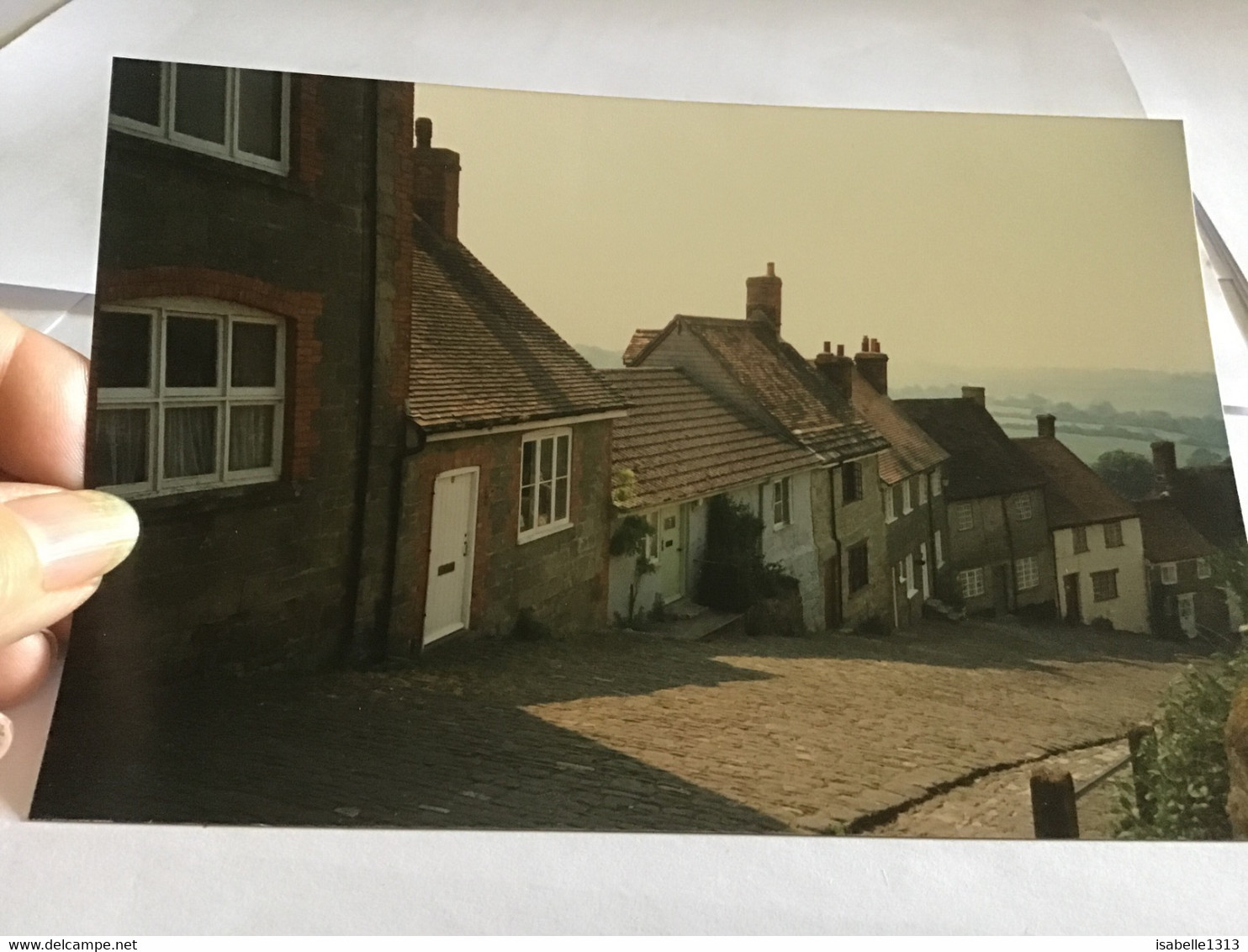 Photo Couleur 1995 Maison Anglaise Angleterre Village - Luoghi