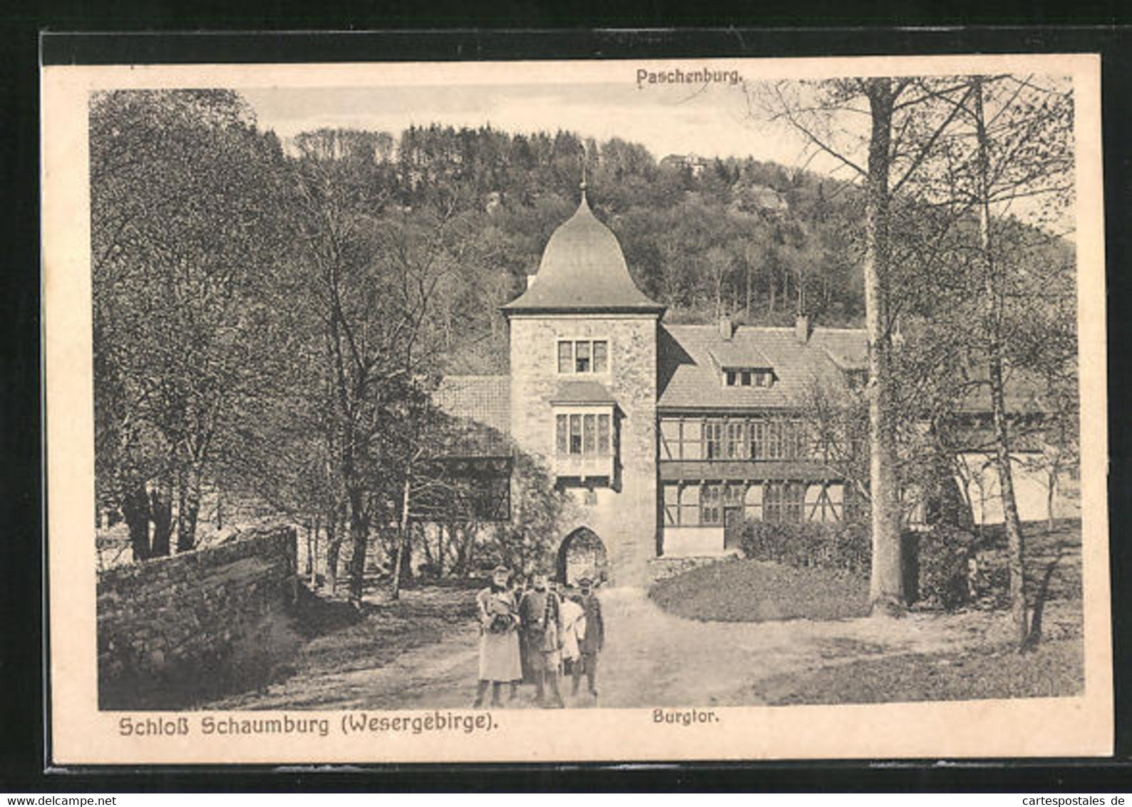 AK Rinteln, Schloss Schaumburg Mit Burgtor - Schaumburg