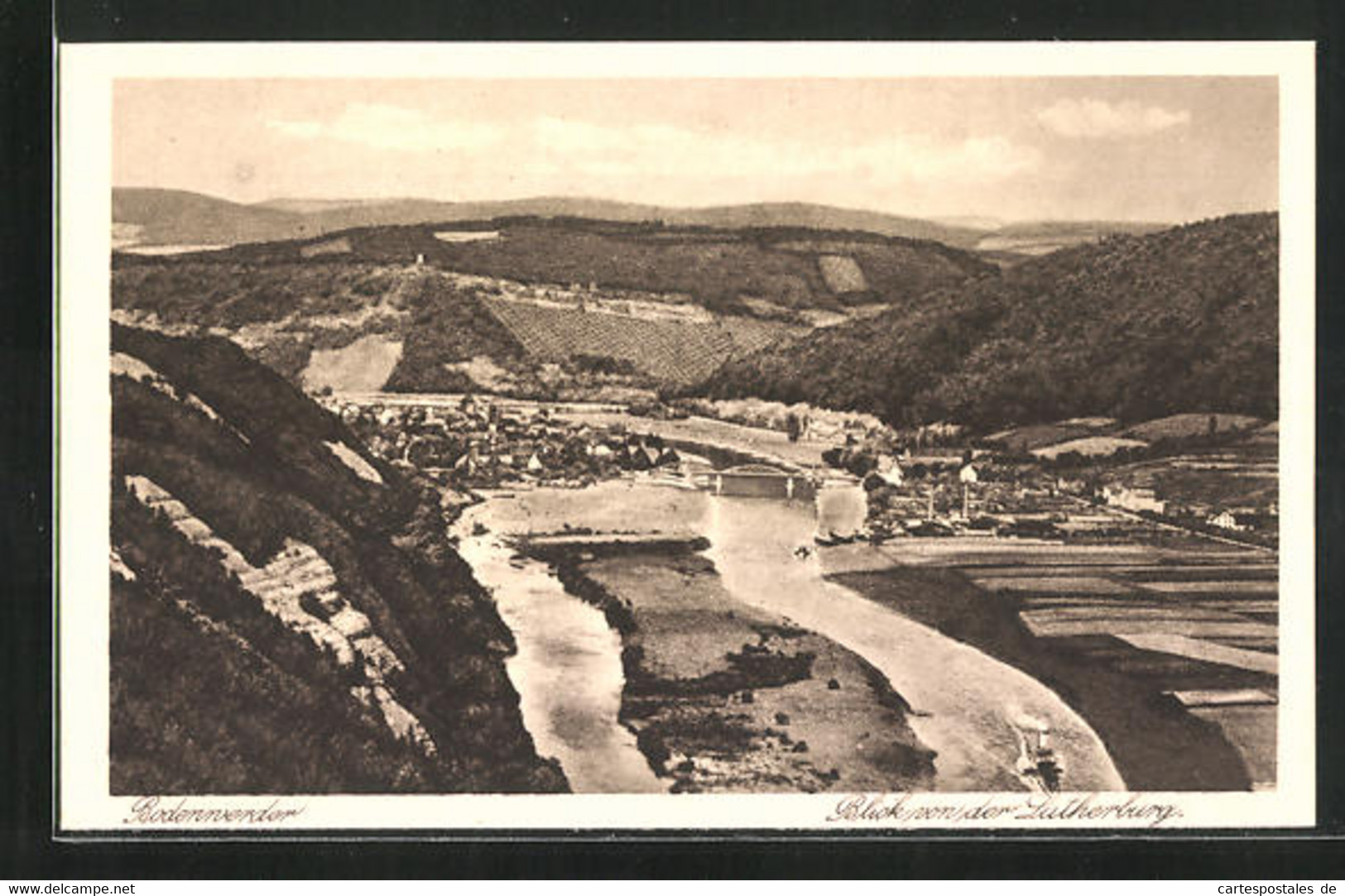 AK Bodenwerder, Blick Von Der Lutherburg Auf Den Ort - Bodenwerder