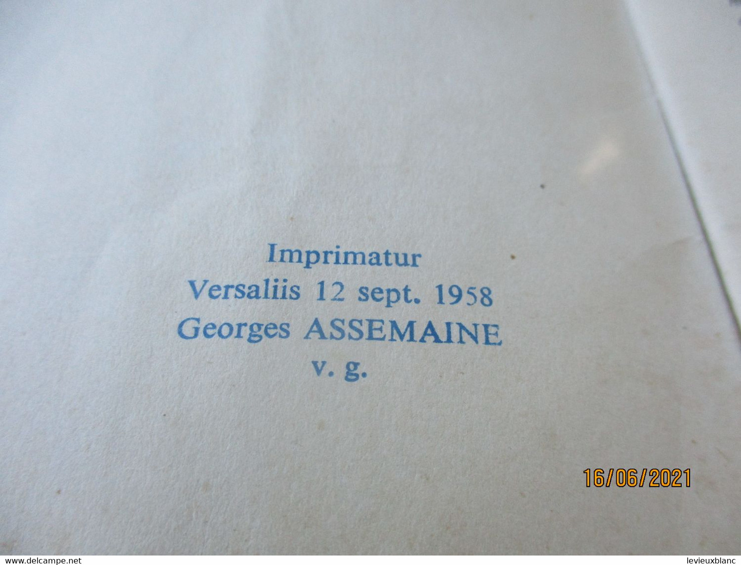 Petit Guide Du Pèlerin De CHARTRES/ Fascicule/Georges ASSEMAINE/ Tardy Bourges/1958                CAN855 - Godsdienst & Esoterisme