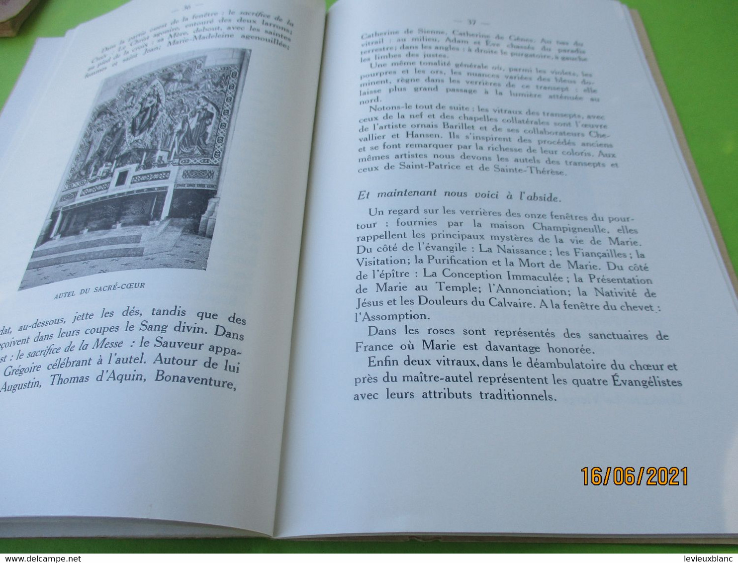 Petite Histoire de Notre-Dame de MONTLIGEON/La Chapelle Montligeon/ORNE/Imprimerie/1959                CAN856