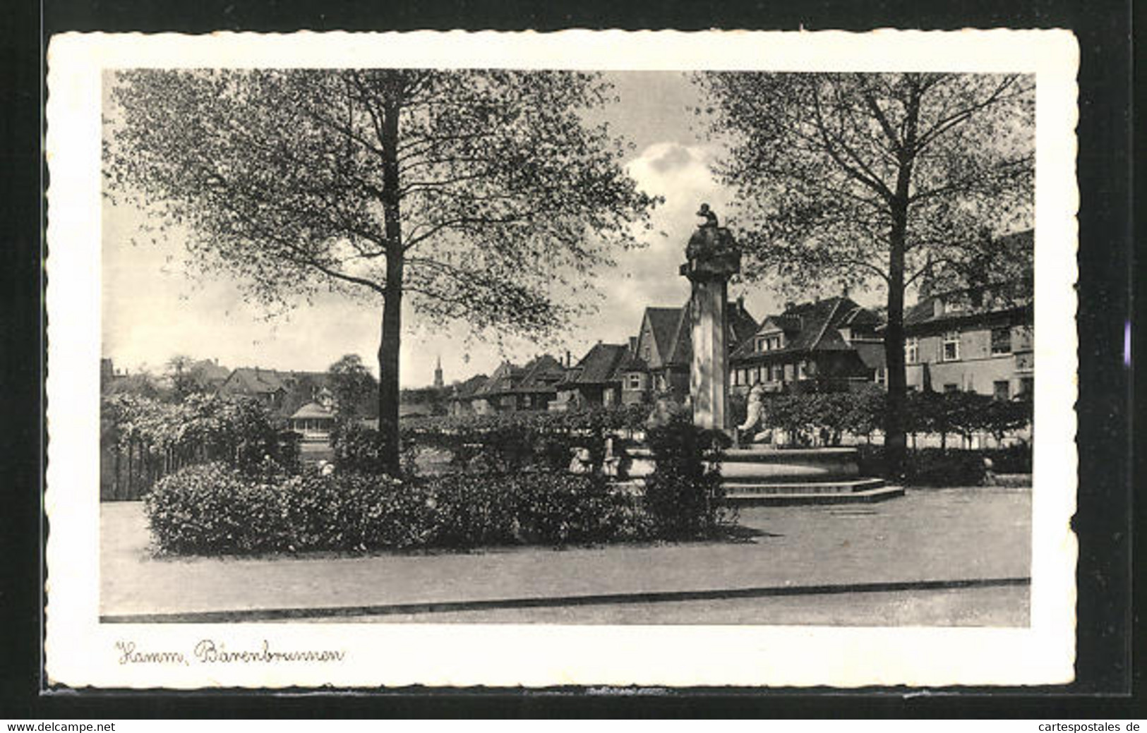 AK Hamm, Bärenbrunnen Im Sonnenlicht - Hamm