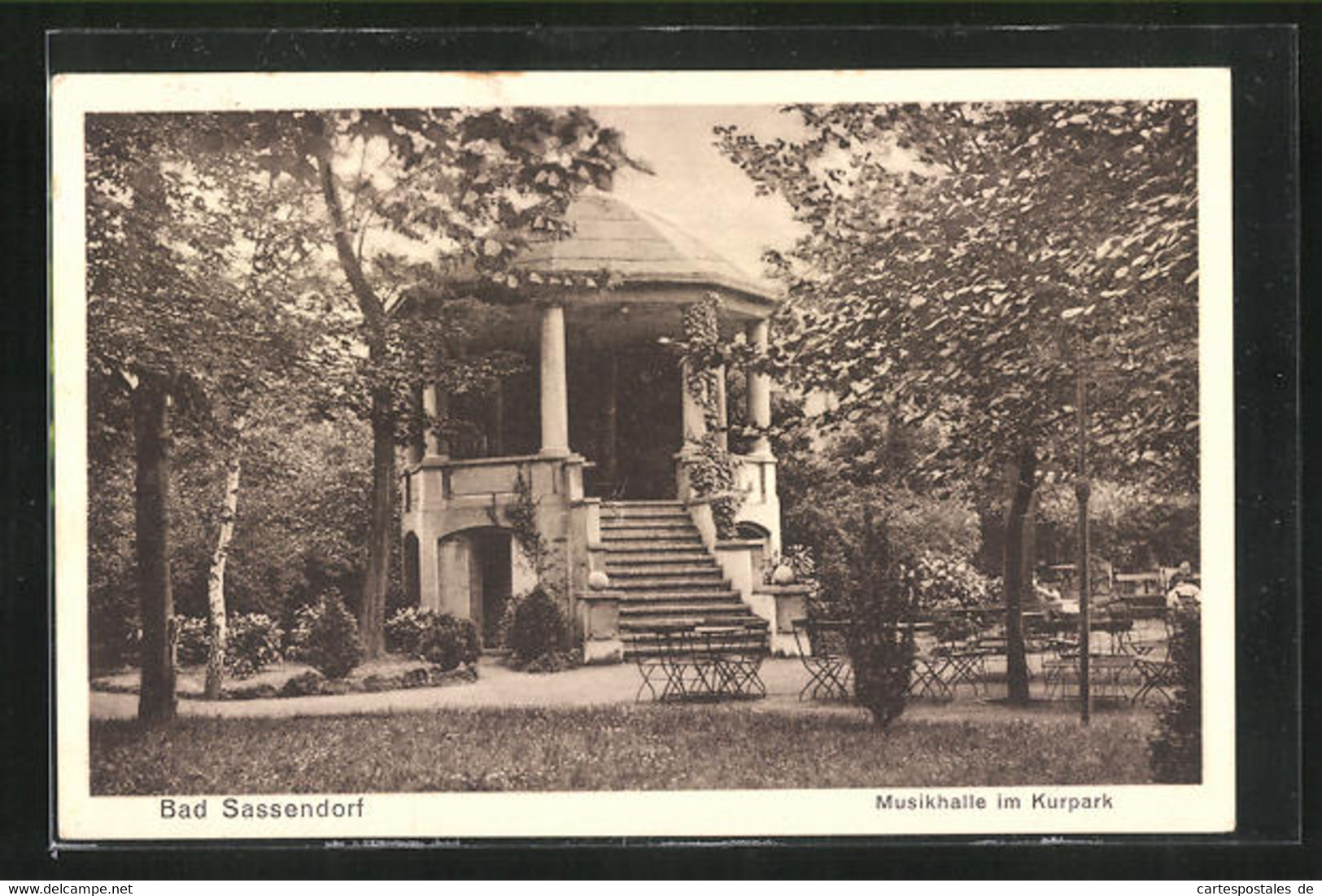 AK Bad Sassendorf, Musikhalle Im Kurpark - Bad Sassendorf