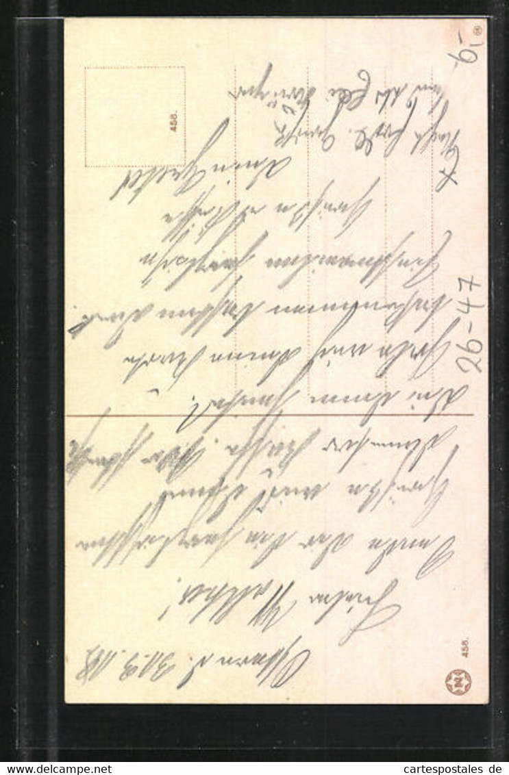 Künstler-AK Clarence F. Underwood: Zukunftsträume, Liebespaar Beim Gespräch Am Tisch Sitzend - Underwood, Clarence F.