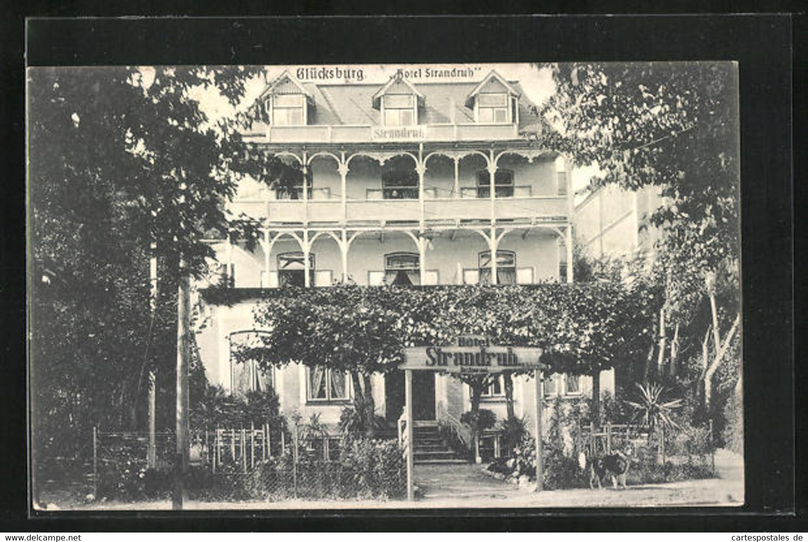 AK Glücksburg, Hotel Strandruh - Gluecksburg