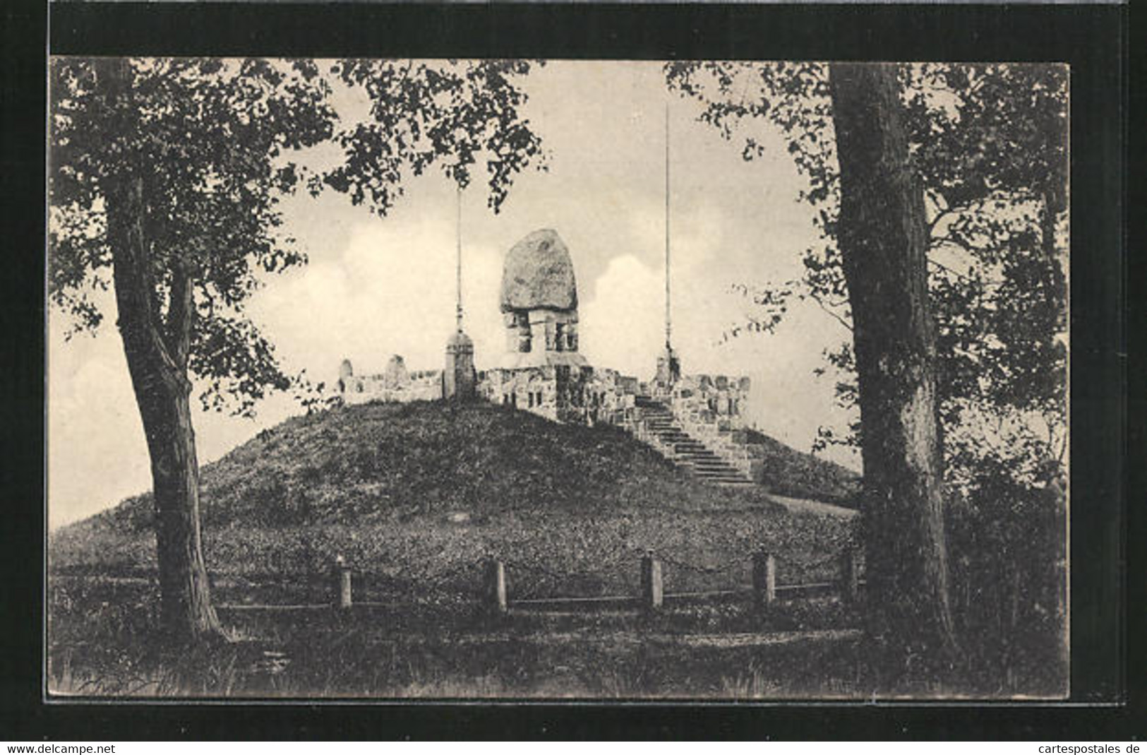 AK Meldorf I. H., Dusenddüwelswarf-Denkmal - Meldorf