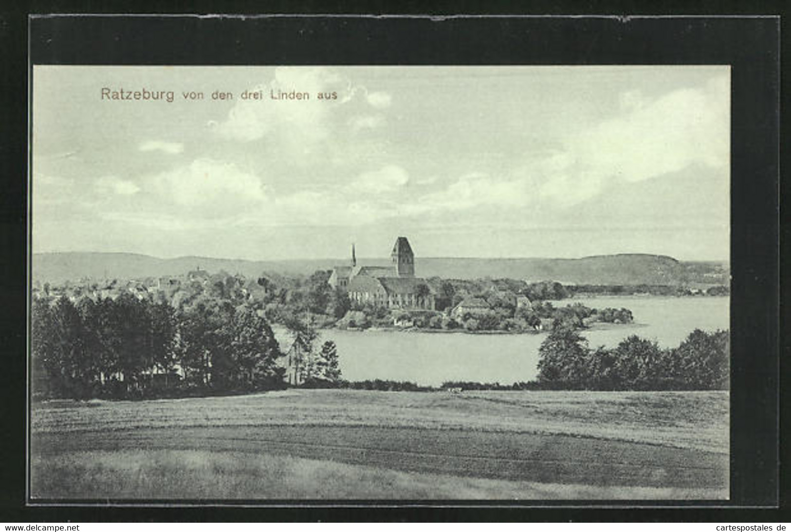 AK Ratzeburg, Ansicht Von Den Drei Linden Aus - Ratzeburg