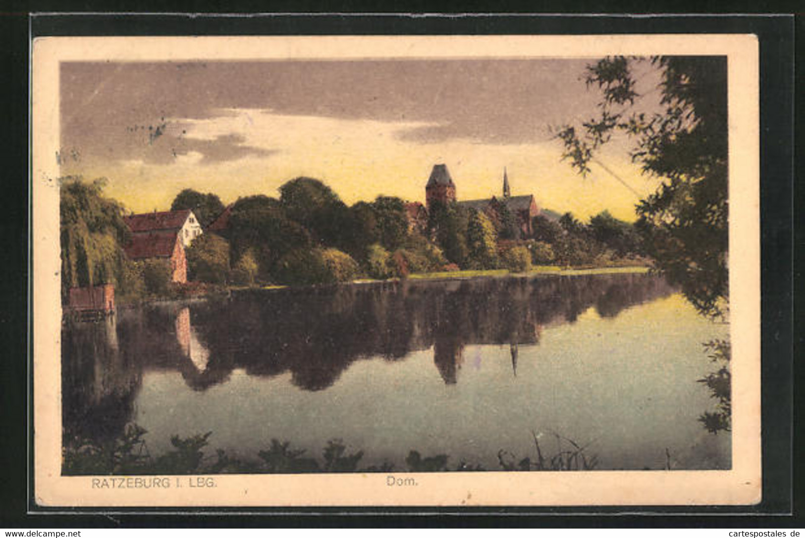 AK Ratzeburg I. Lbg., Blick über Den See Auf Den Dom - Ratzeburg