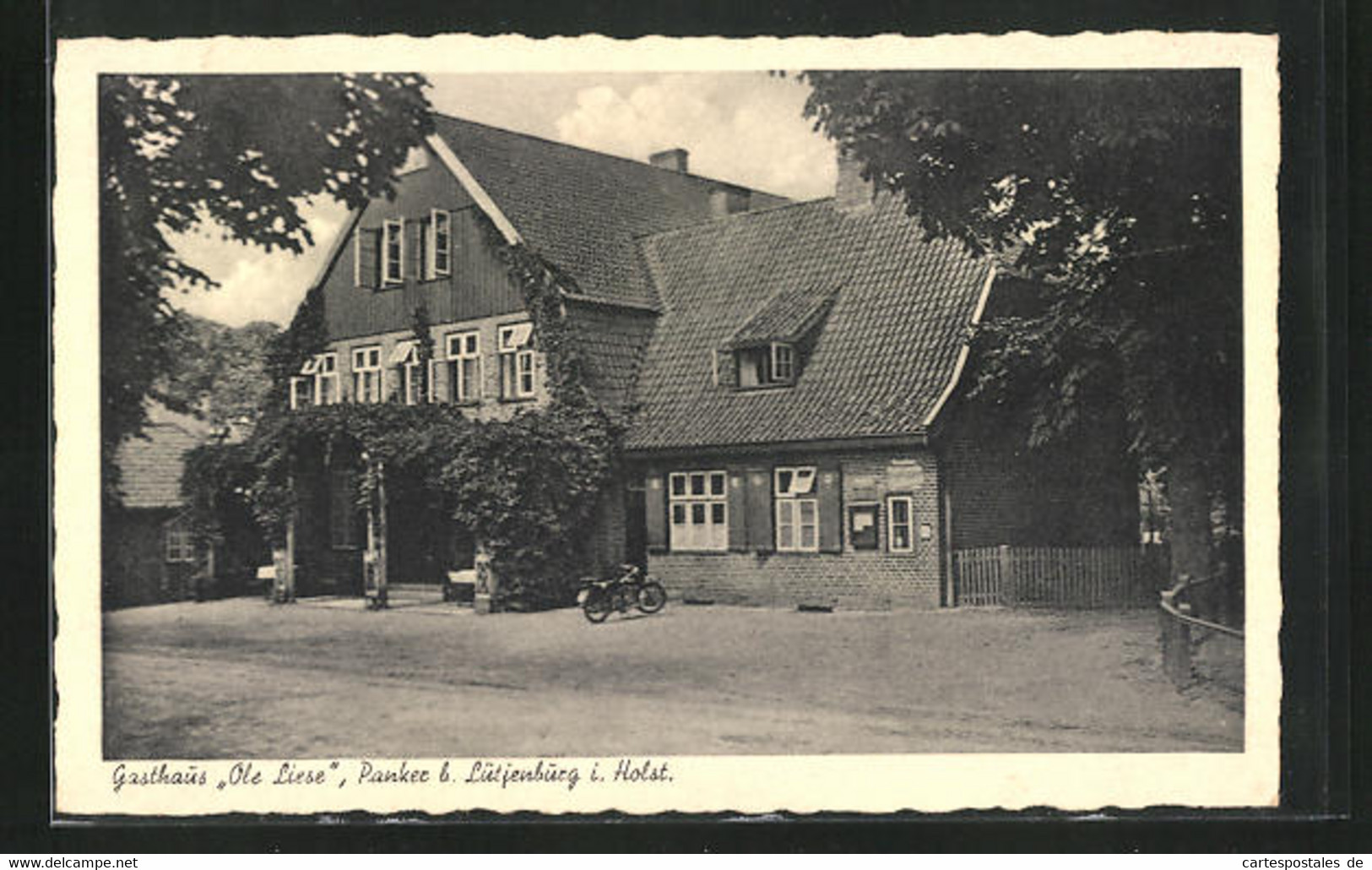 AK Panker B. Lütjenburg I. Holst., Gasthaus Ole Liese - Lütjenburg