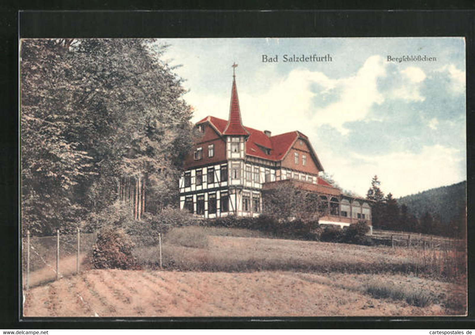 AK Bad Salzdetfurth, Bergschlösschen - Bad Salzdetfurth