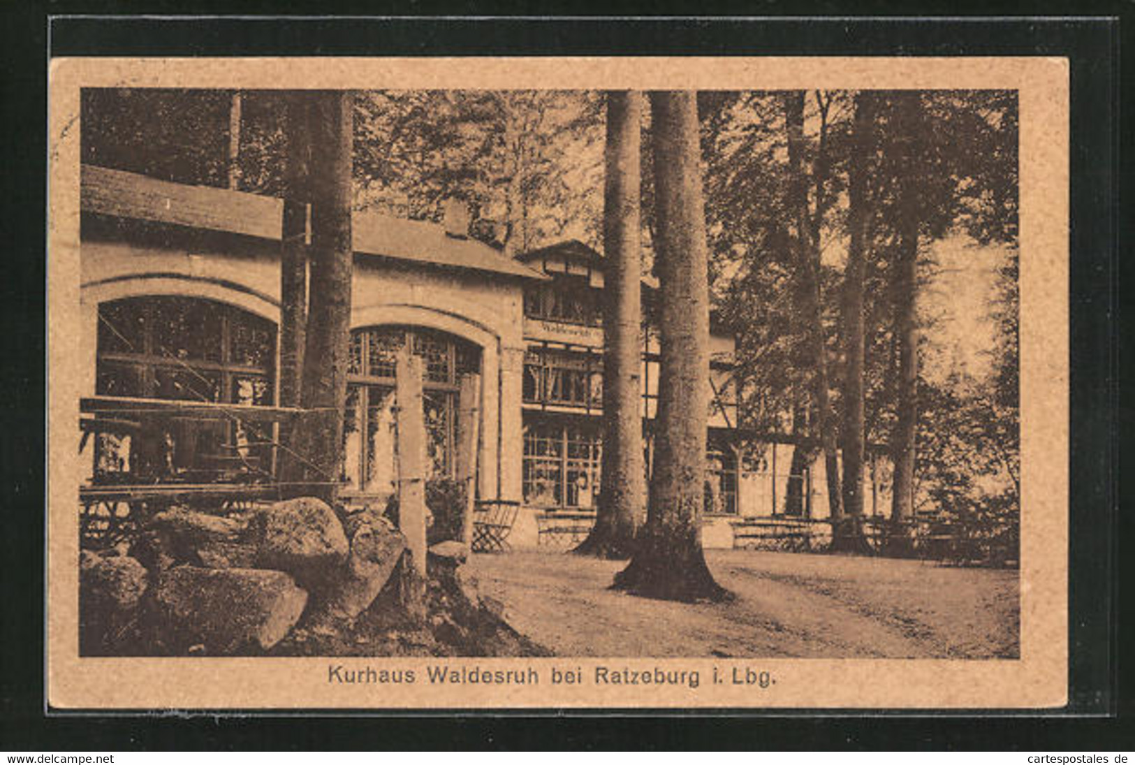 AK Ratzeburg I. Lbg., Hotel Kurhaus Waldesruh - Ratzeburg
