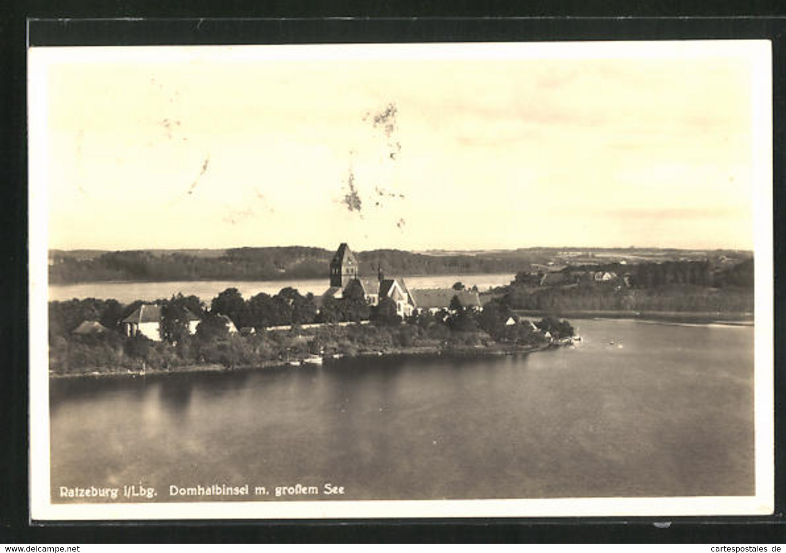 AK Ratzeburg I. Lbg., Domhalbinsel Mit Grossem See - Ratzeburg