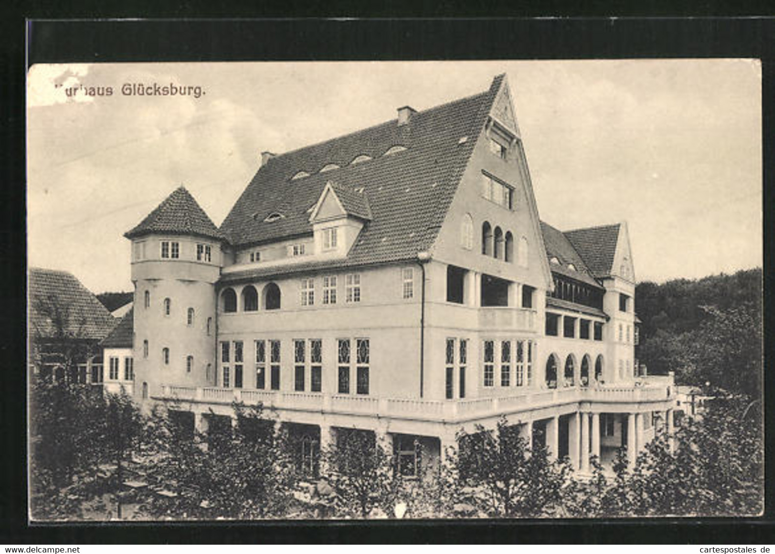 AK Glücksburg, Das Kurhaus - Gluecksburg