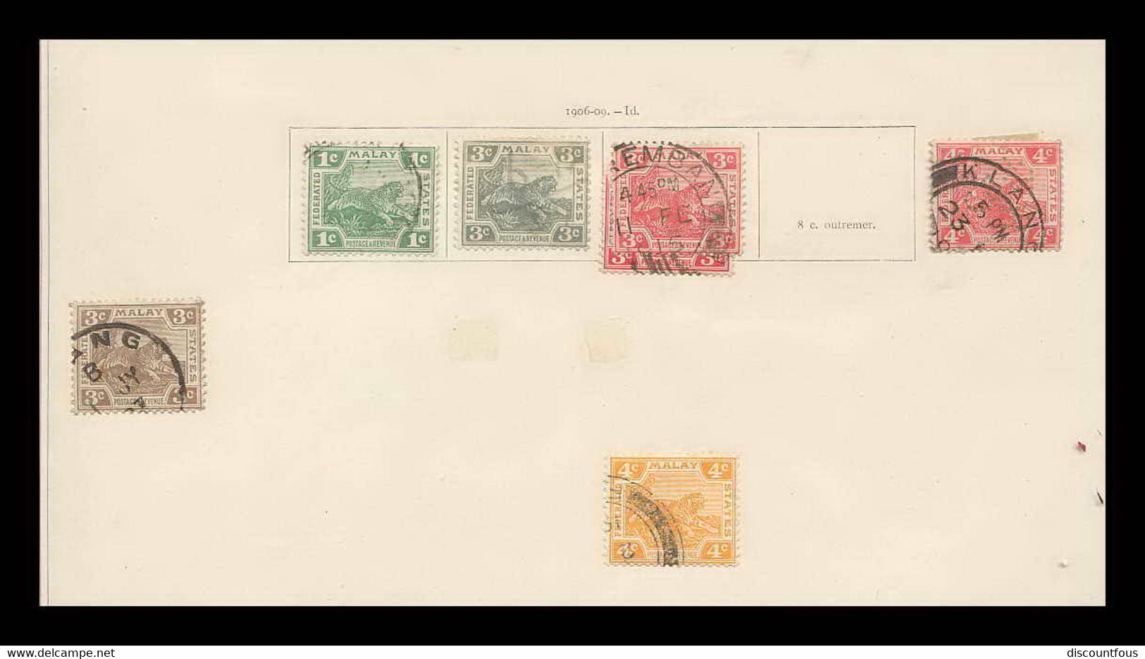 depart 1 euro 32-collection de timbres + documents asie asia 58 - malaya singapore - 37 cans à voir