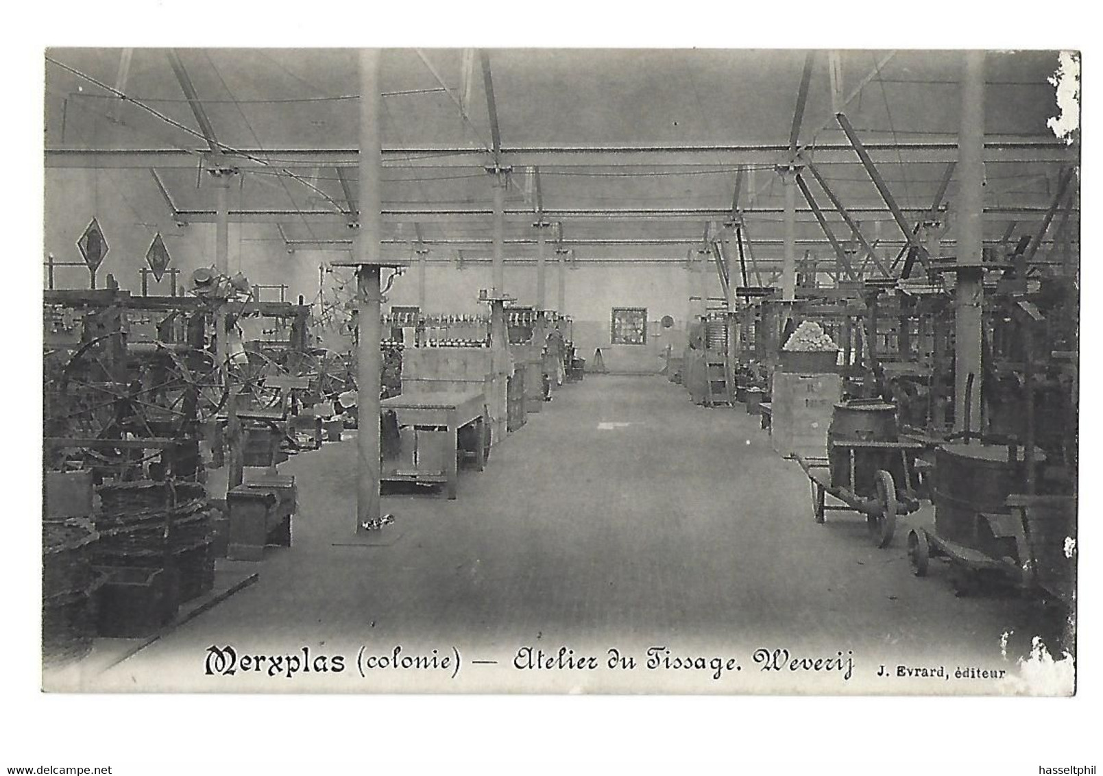 Merxplas (Colonie) - Atelier Du Tissage . Weverij - Merksplas