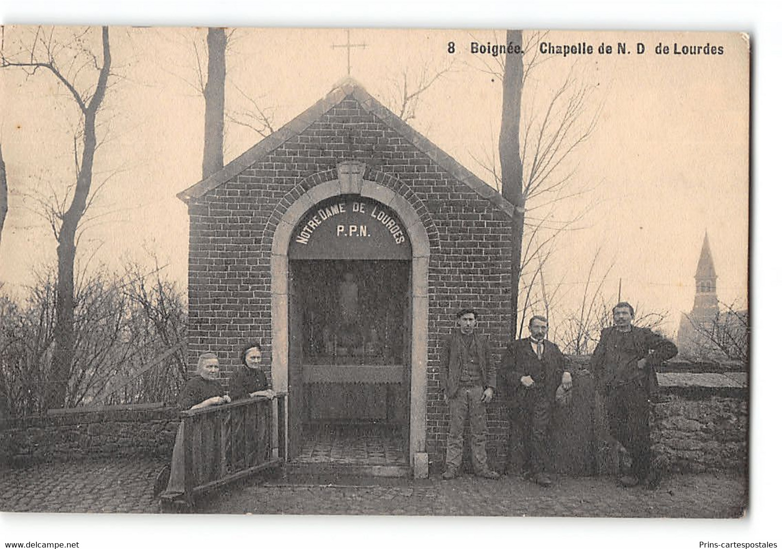 CPA Belgique Boignée Chapelle N D De Lourdes - Sombreffe