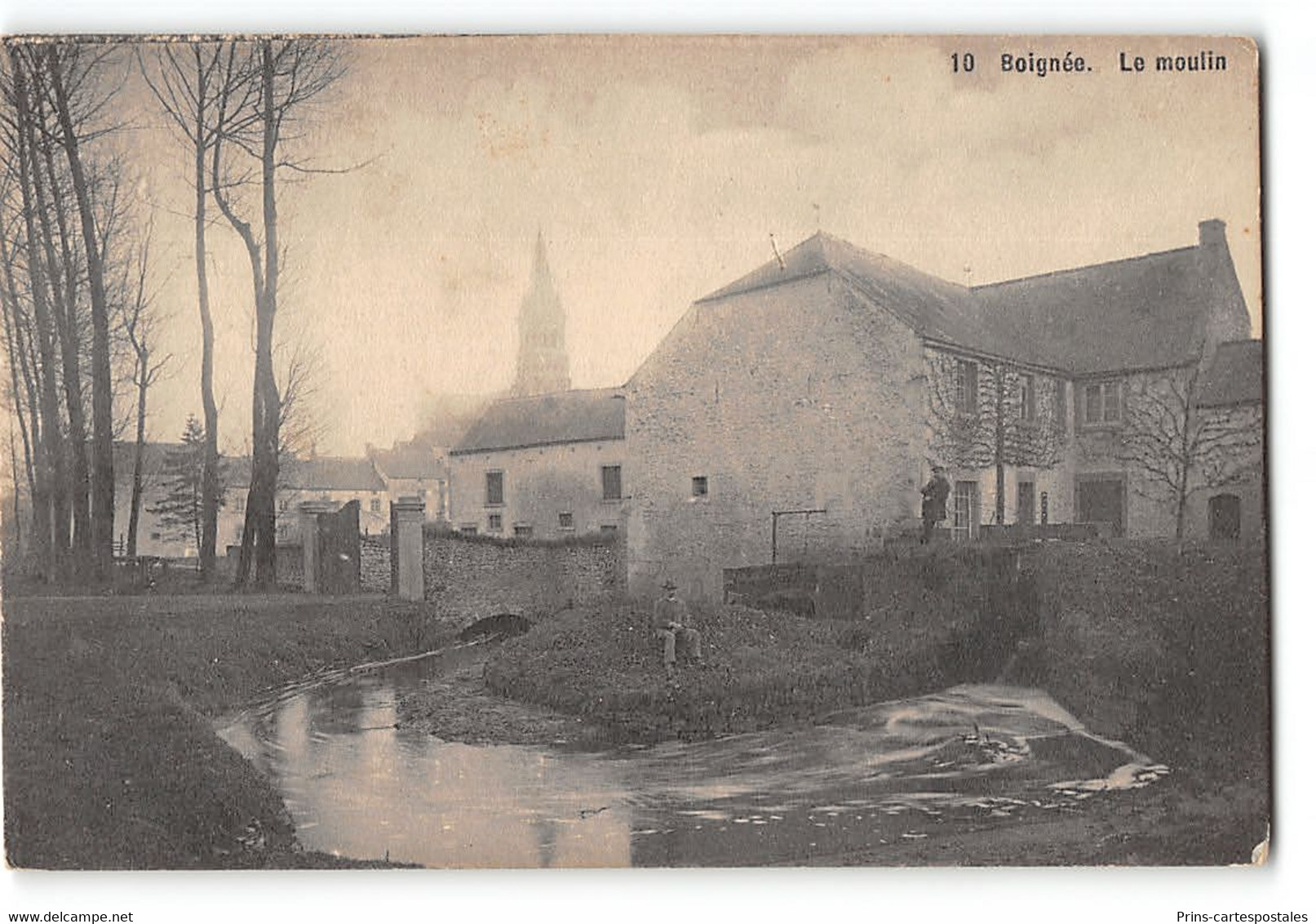 CPA Belgique Boignée Le Moulin - Sombreffe