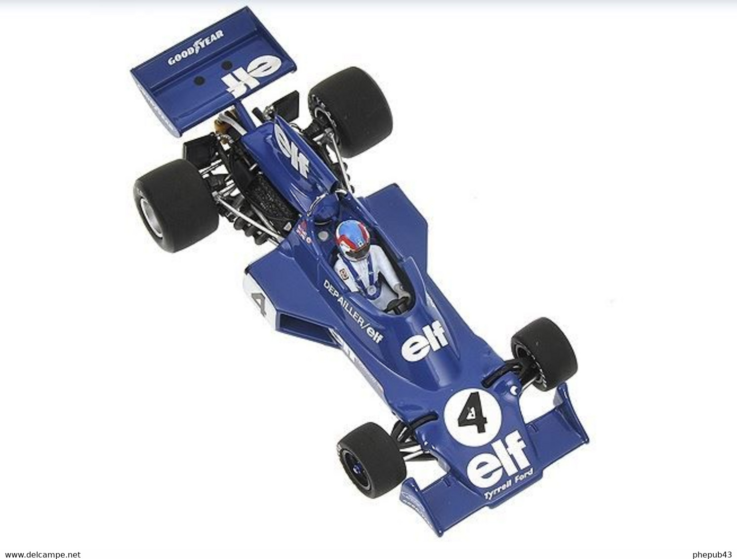 Tyrrell Ford 007/1 - Patrick Depailler - FI 1974 #4 - Minichamps - Minichamps