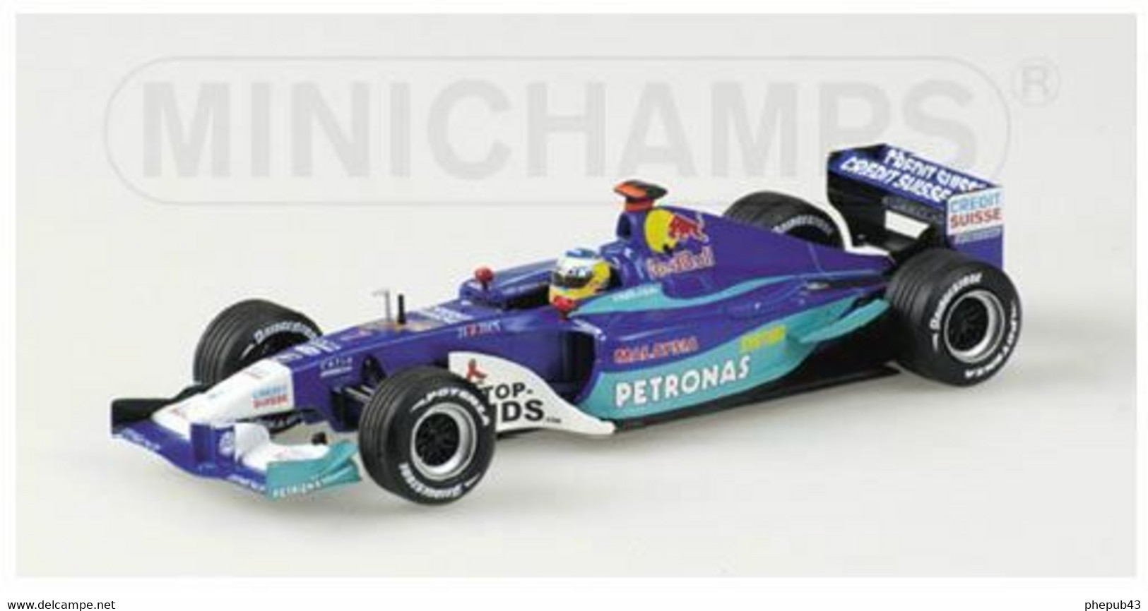 Sauber Petronas C21 - Stop Aids - Nick Heidfeld - GP USA 2002 #7 - Minichamps - Minichamps