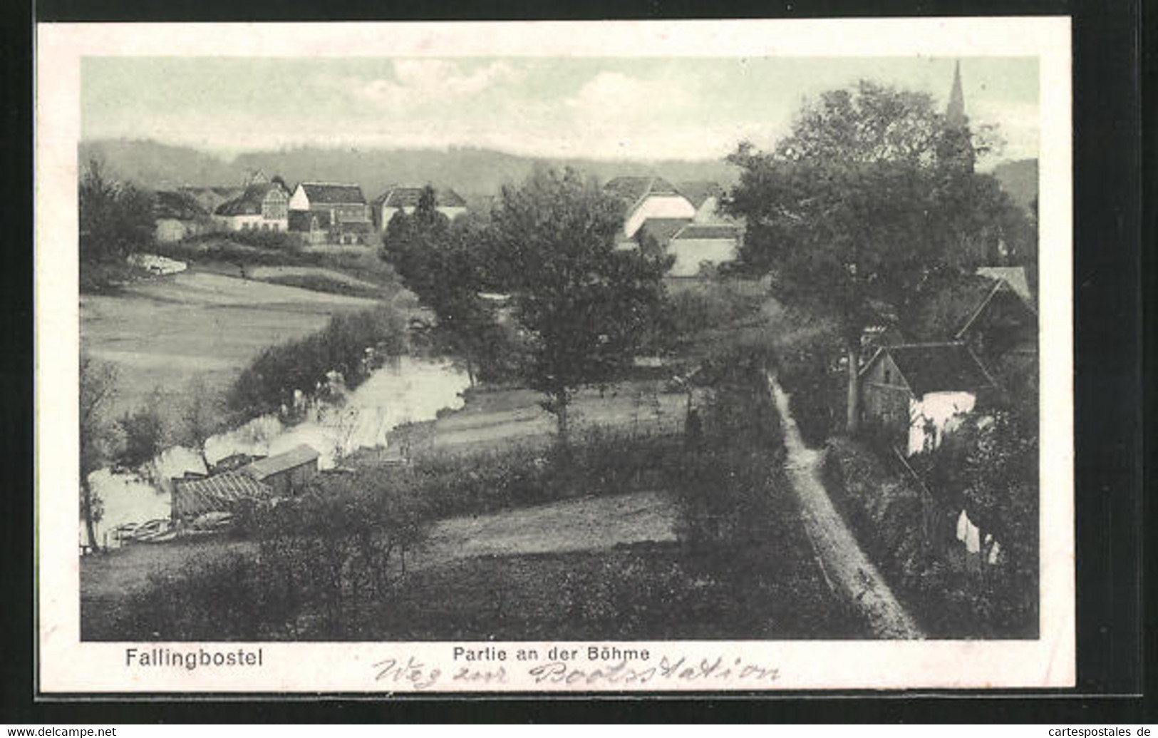 AK Fallingbostel, Idylle An Der Böhme - Fallingbostel